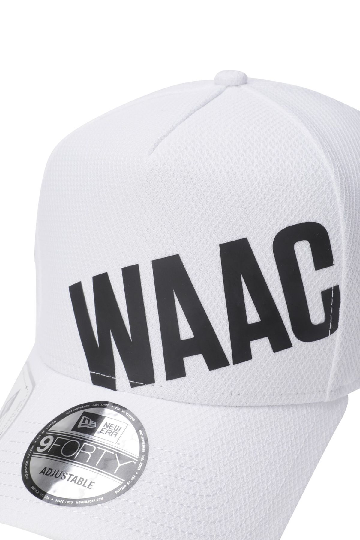 왁(WAAC) NEW ERA 940KF WAAC LOGO MESH CAP WGRCX25182WHX