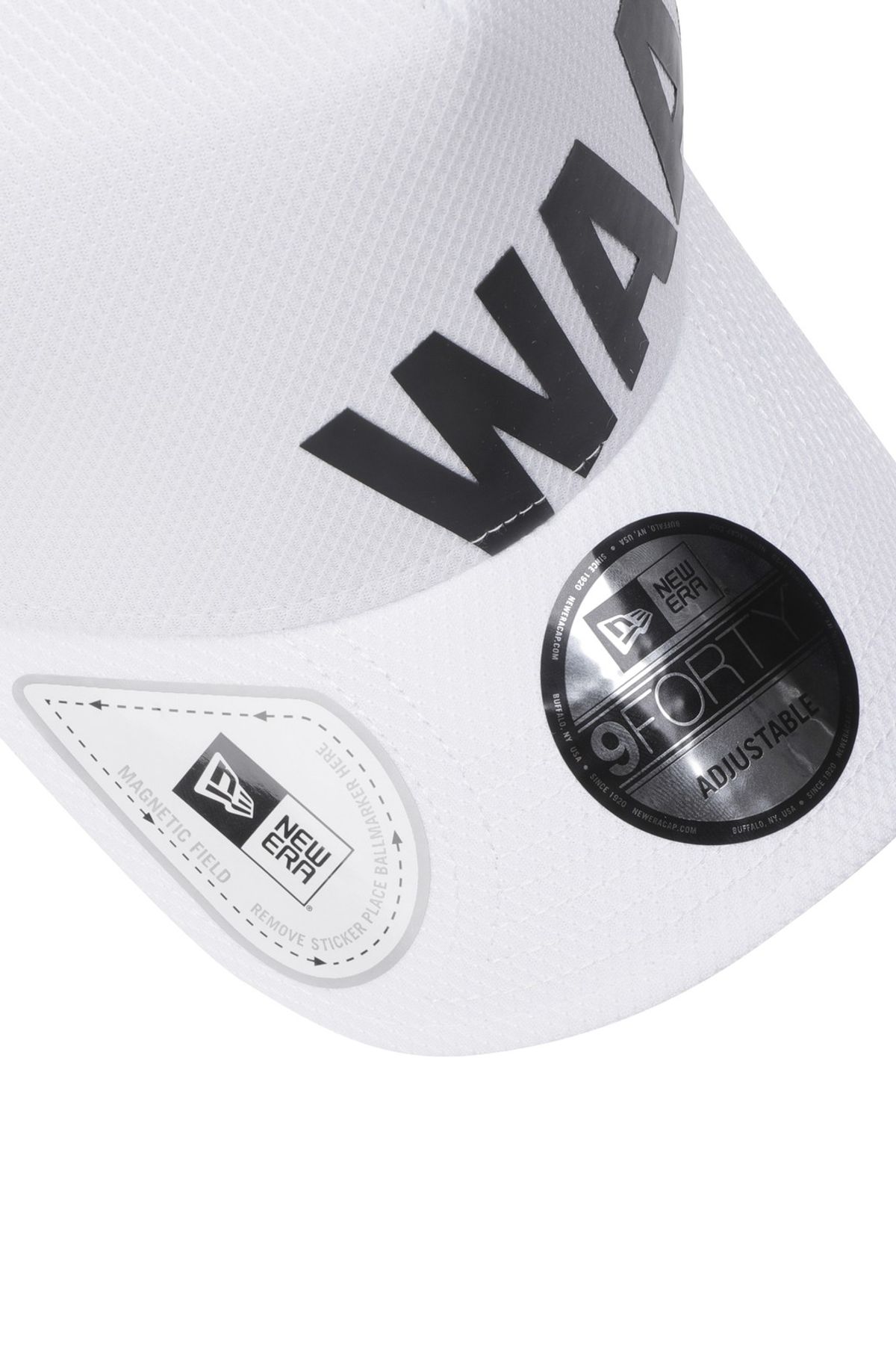 왁(WAAC) NEW ERA 940KF WAAC LOGO MESH CAP WGRCX25182WHX