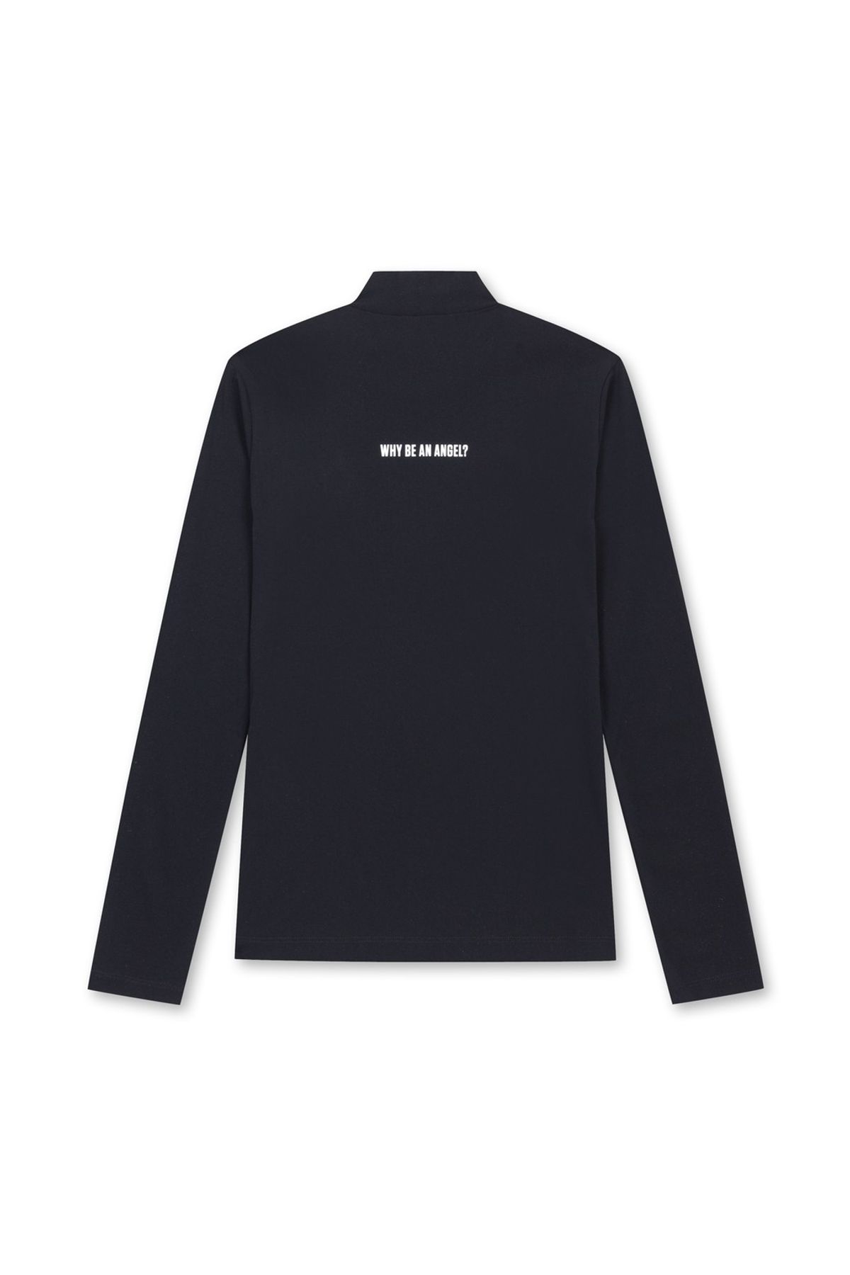 왁(WAAC) Women Dry touch Basic Turtleneck Top WWTBM25901BKX