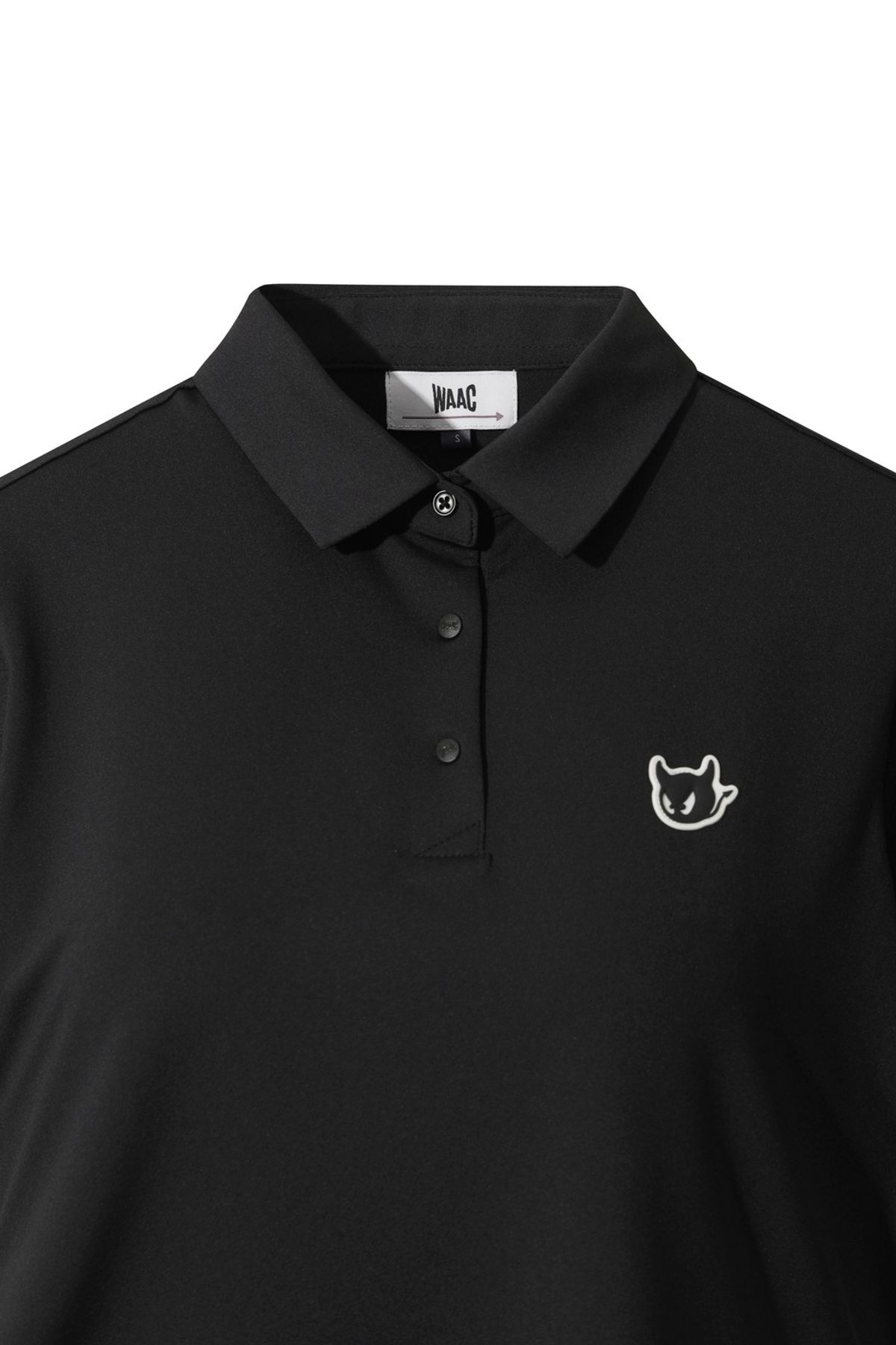 왁(WAAC) [Athletic] Women Essential WAACKY Polo WLTCA25500BKX