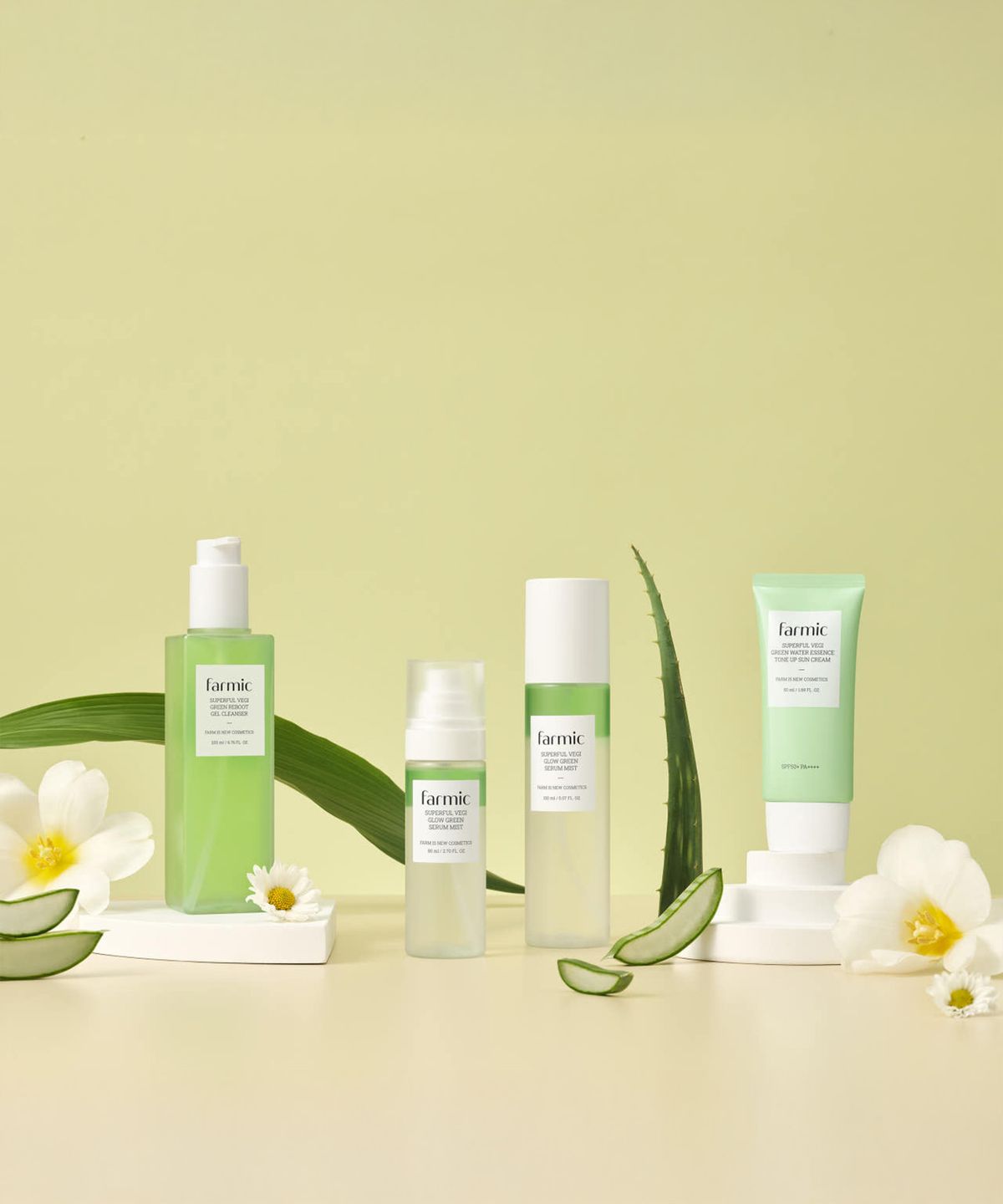 파믹(FARMIC) 파믹 x 정관호 보습케어 세트 (젤클렌저 200ml+세럼미스트 150ml+선크림 50ml)