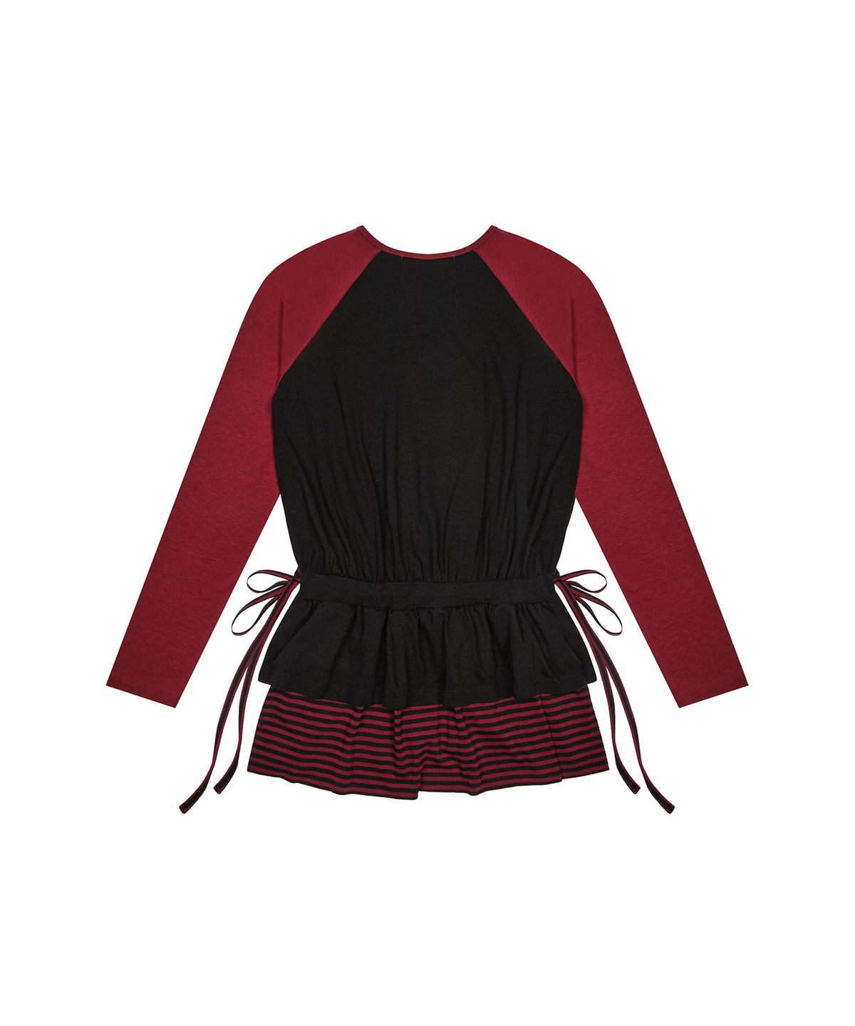 라티젠(LARTIGENT) L19 ANGEL FRILL T-SHIRT(RED)