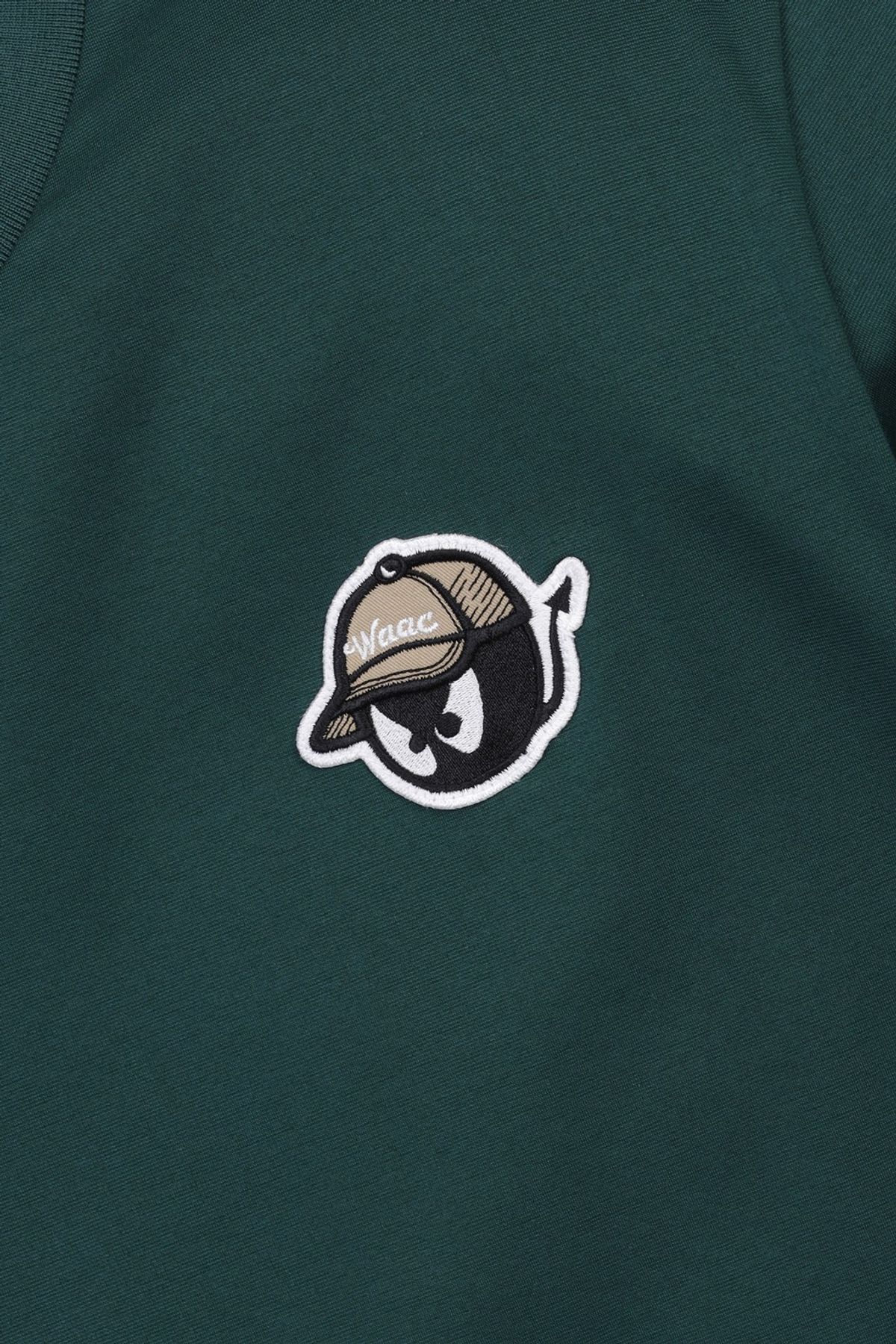 왁(WAAC) Uni WAACKY Crewneck SS Top WMTCM25211GRD