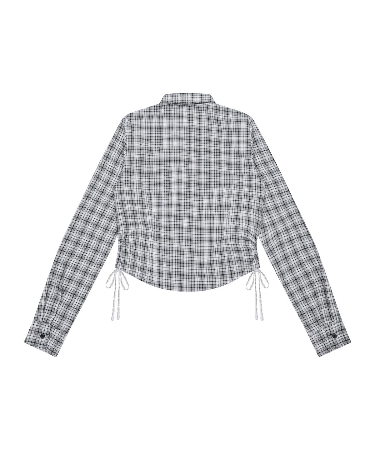 라티젠(LARTIGENT) L19 CHECK SHIRT(BLACK)