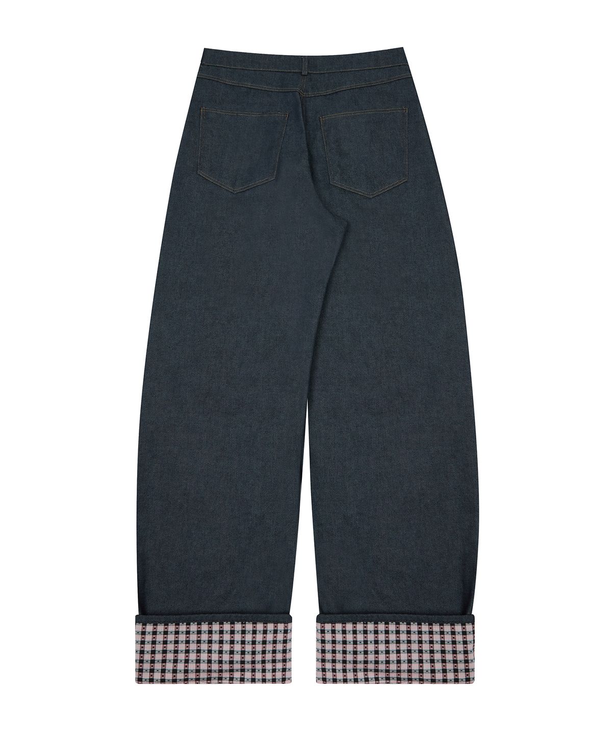 라티젠(LARTIGENT) L19 COLOR BUTTON PANTS(NAVY)