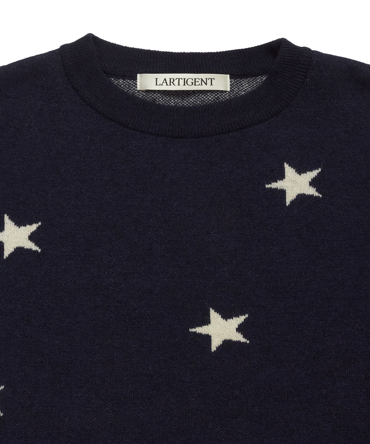 라티젠(LARTIGENT) L19 STAR KNIT(NAVY)