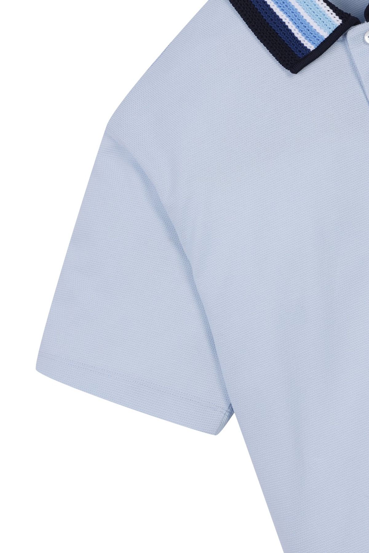 왁(WAAC) Men WAACKY Color Block Palm Tree SS Polo WMTCM25300SBX