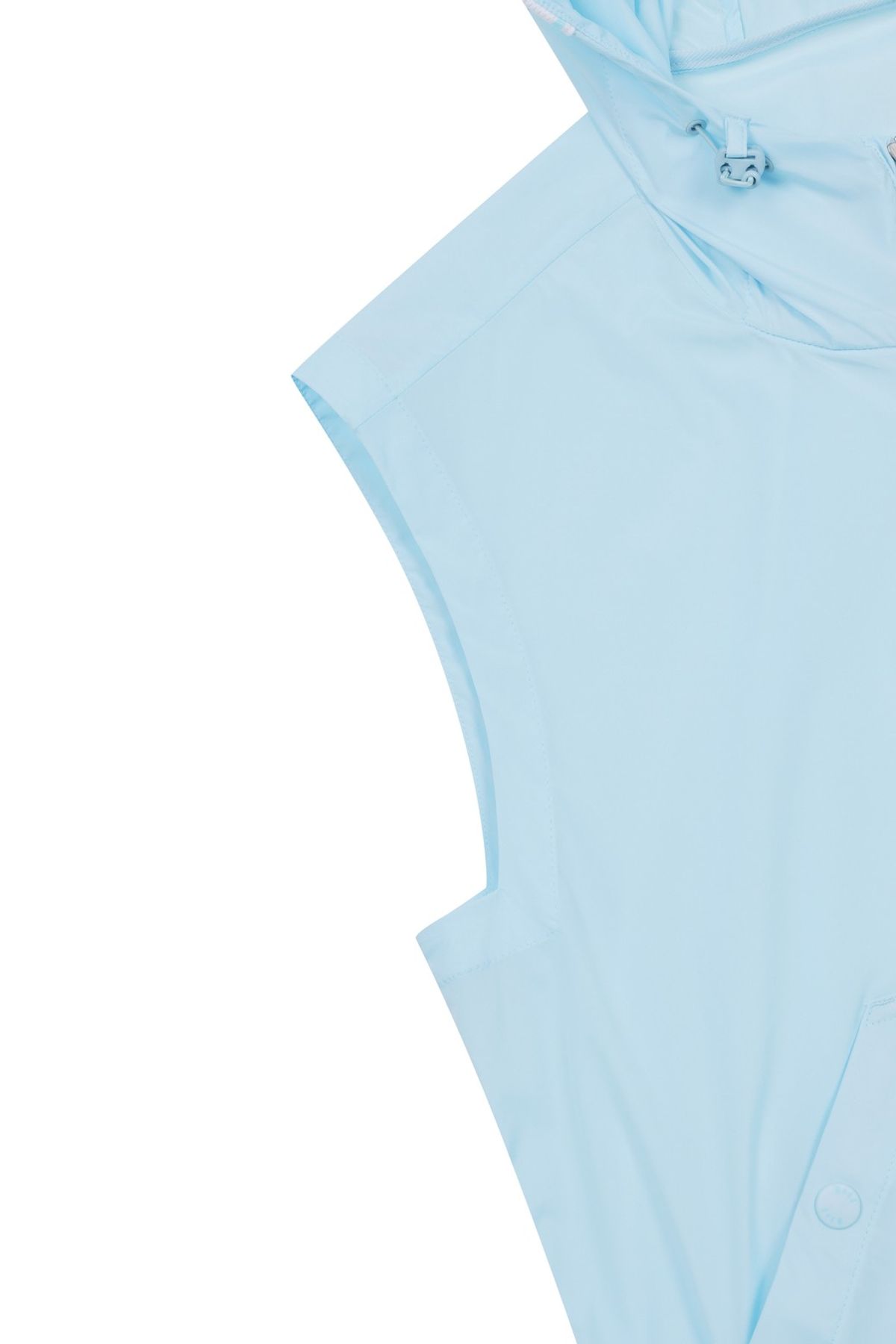 왁(WAAC) Women Light-weight Stretch Hoodie vest WWVAM25200SBX