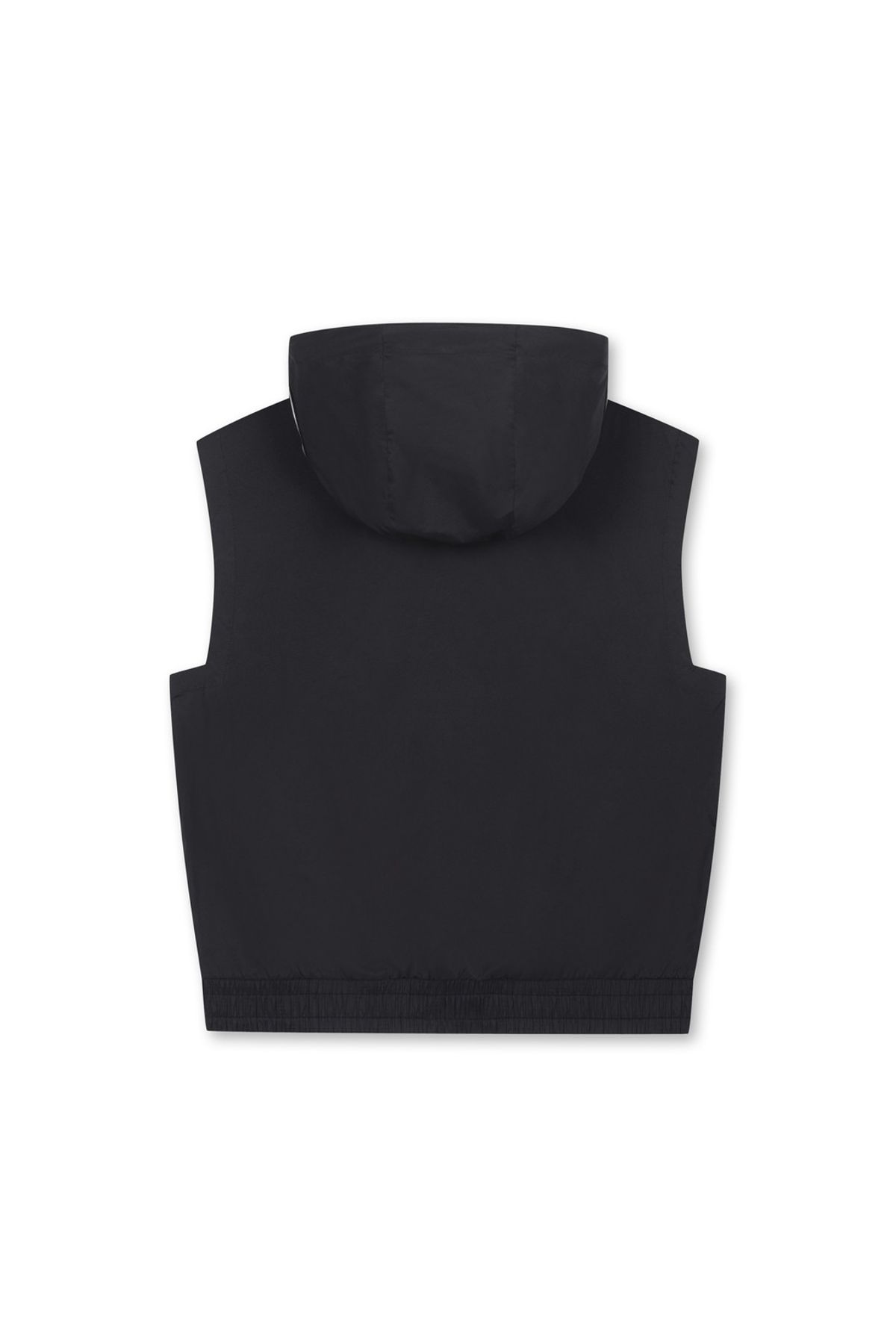 왁(WAAC) Women Light-weight Stretch Hoodie vest WWVAM25200BKX