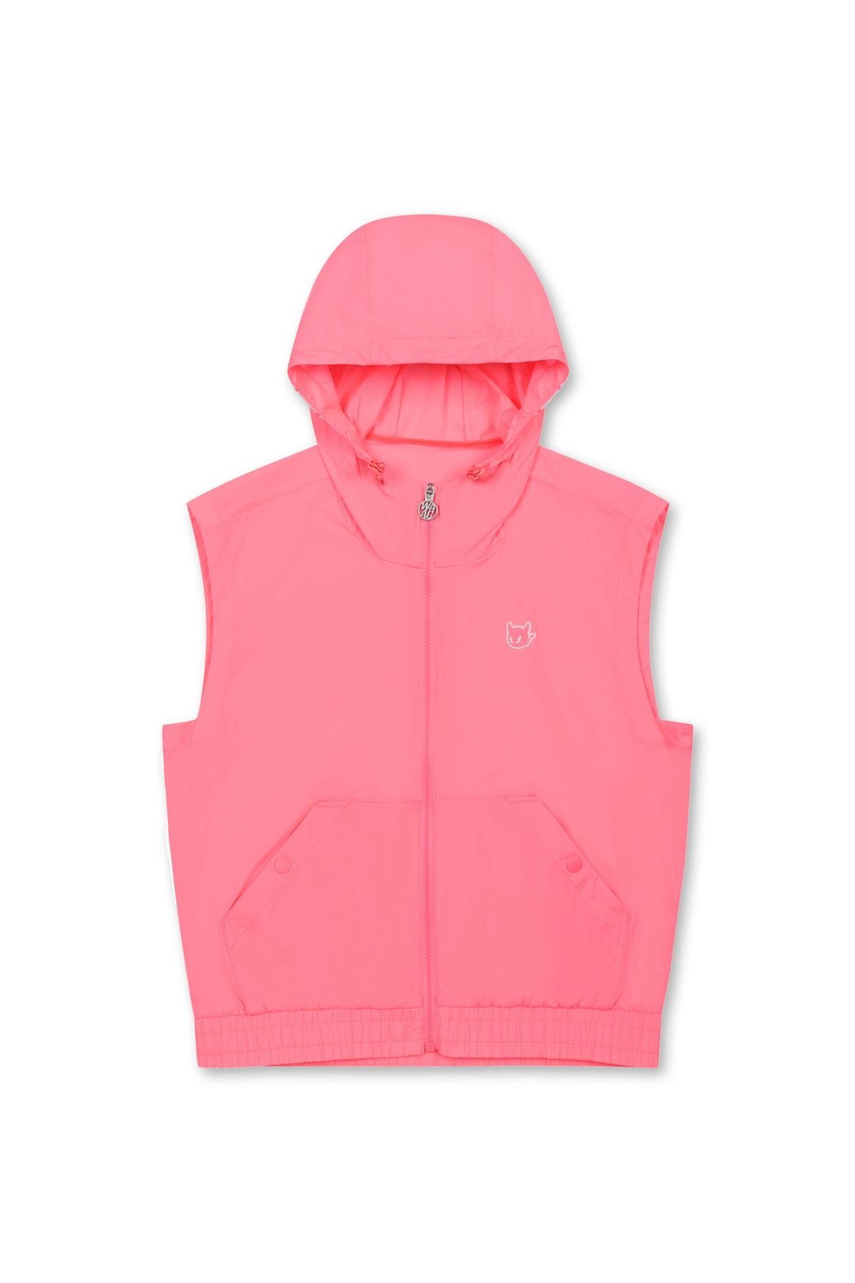 왁(WAAC) Women Light-weight Stretch Hoodie vest WWVAM25200HPX