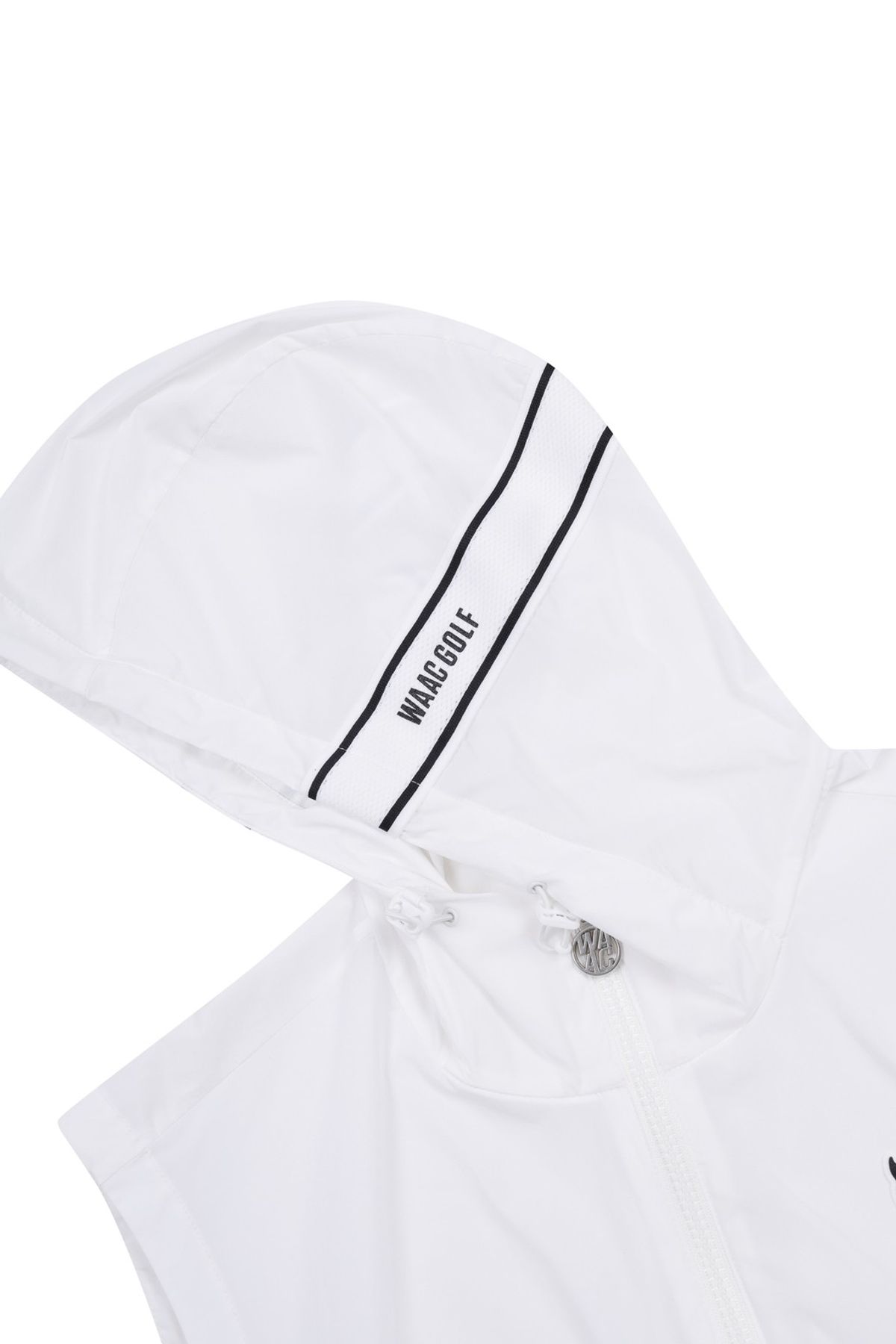 왁(WAAC) Women Light-weight Stretch Hoodie vest WWVAM25200WHX