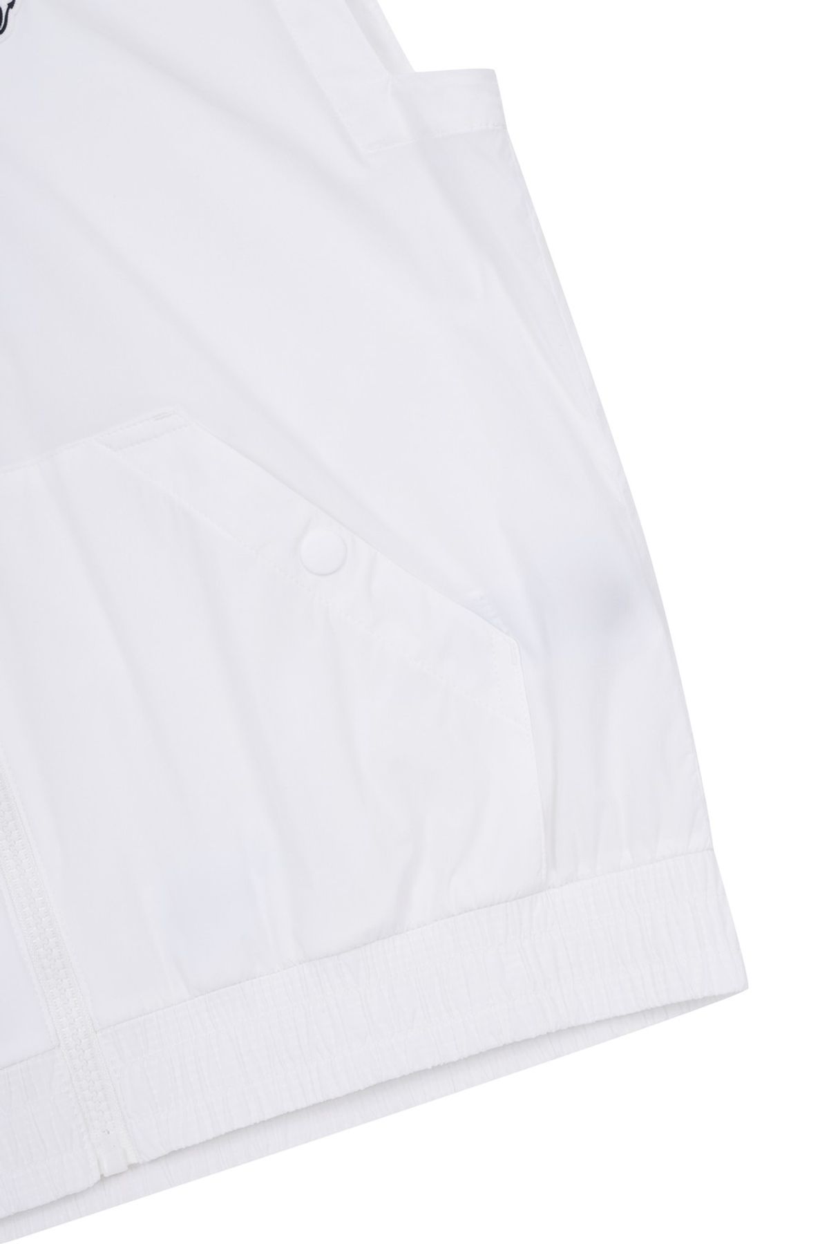 왁(WAAC) Women Light-weight Stretch Hoodie vest WWVAM25200WHX