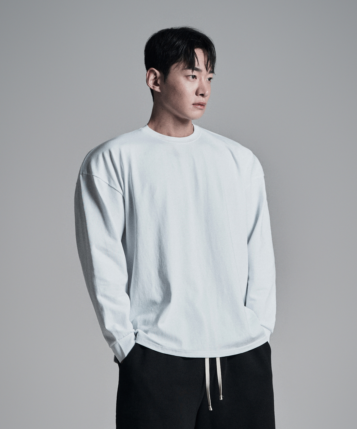 어센더(ASCENDER) 스탠다드  루즈핏 롱슬리브 2color