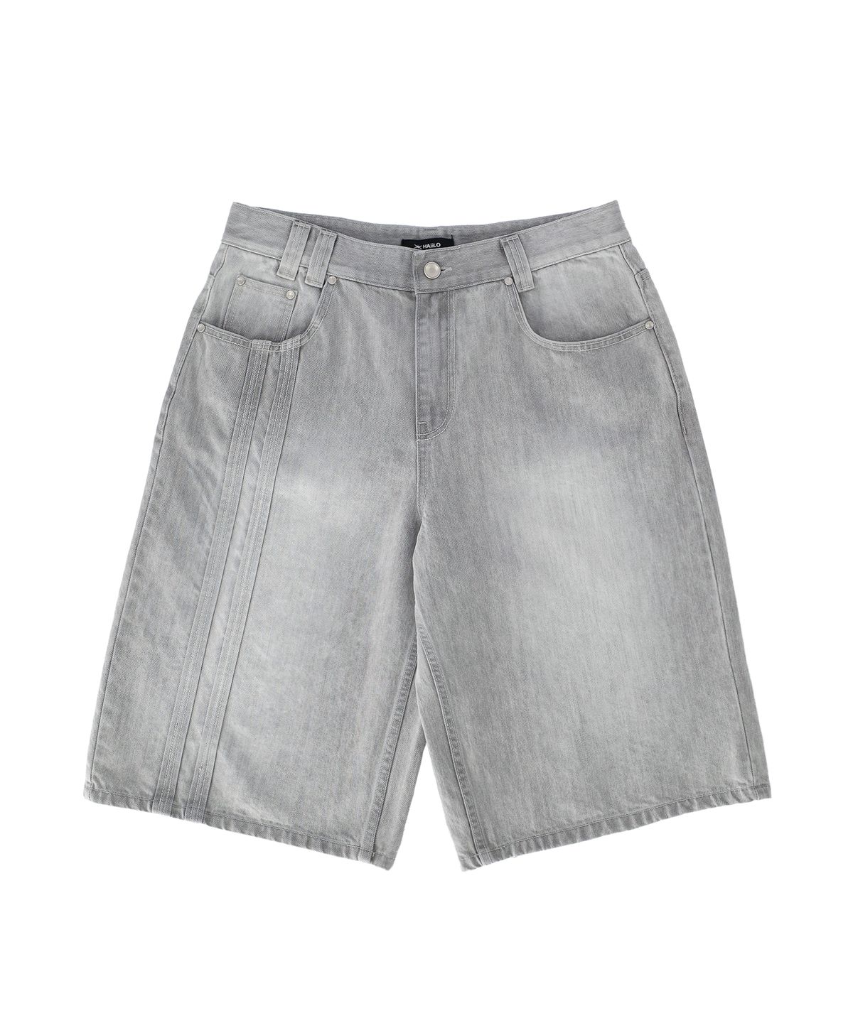 헤일로(HAIILO) Side Line Bermuda (Light-Asphalt)