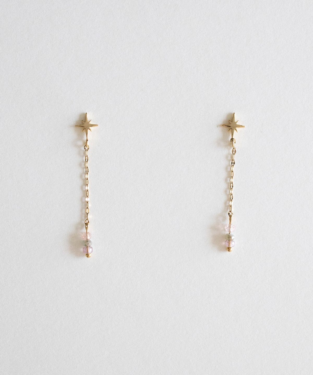 메리모티브(MERRYMOTIVE) Daystar drop chain earring