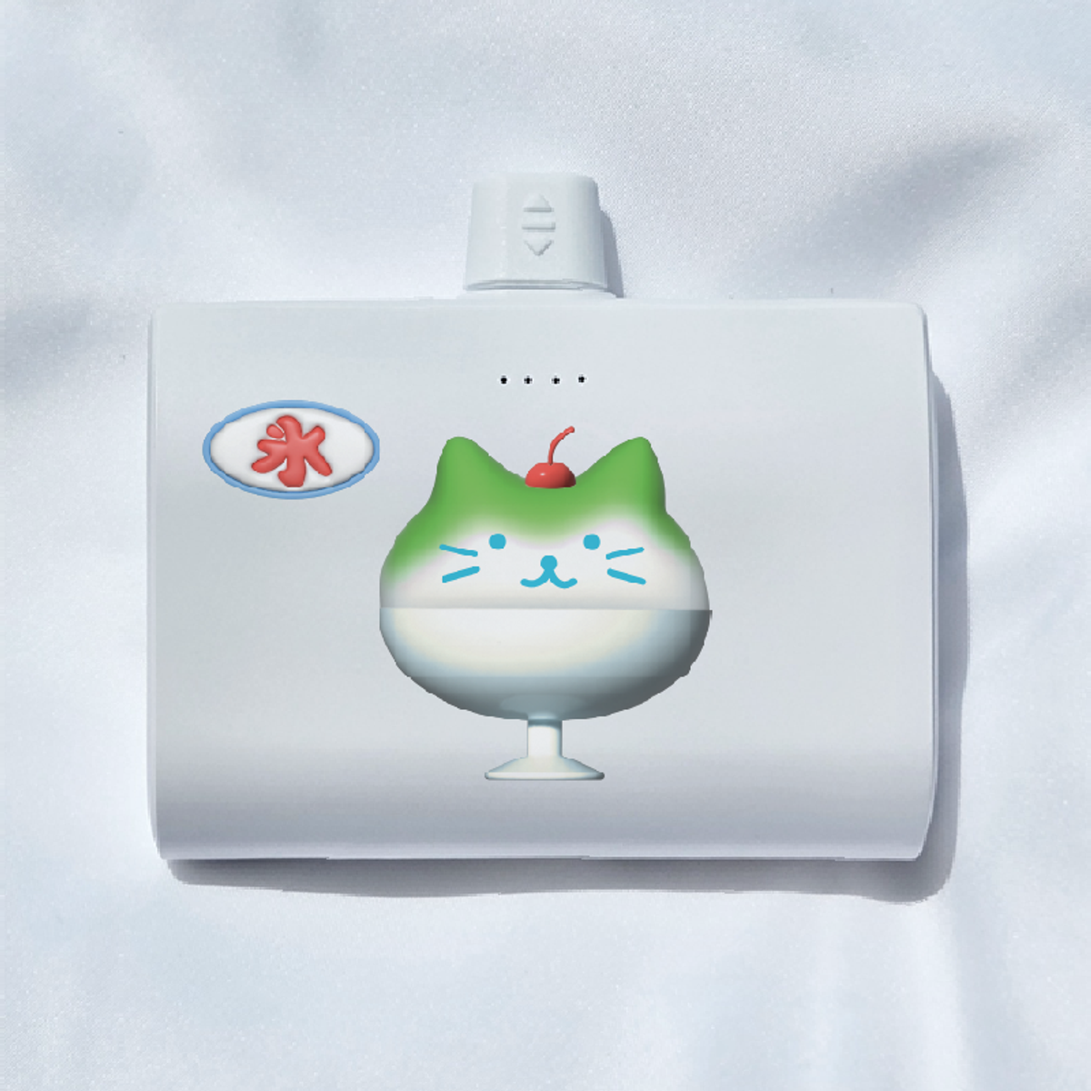 이레케이스앤굿즈(IRECASEGOODS) BZ 고양빙수 아이폰 갤럭시 듀얼 도킹 보조배터리 10000mah