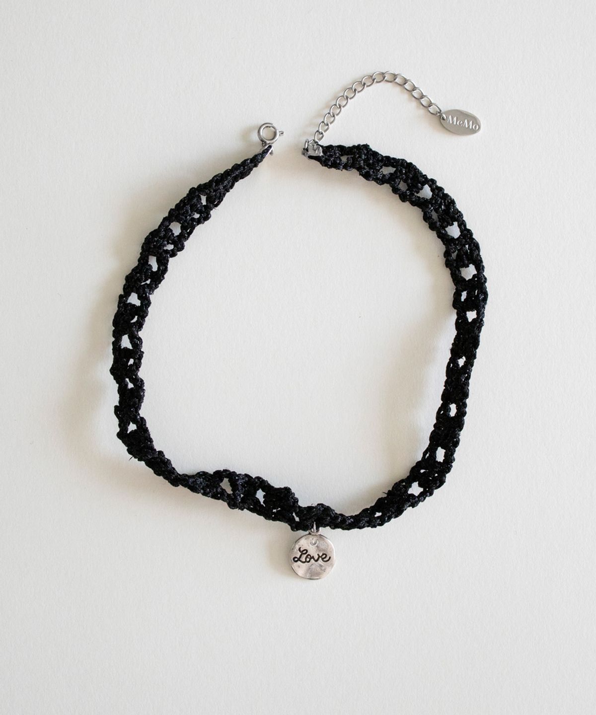 메리모티브(MERRYMOTIVE) Love vintage crochet knitted choker