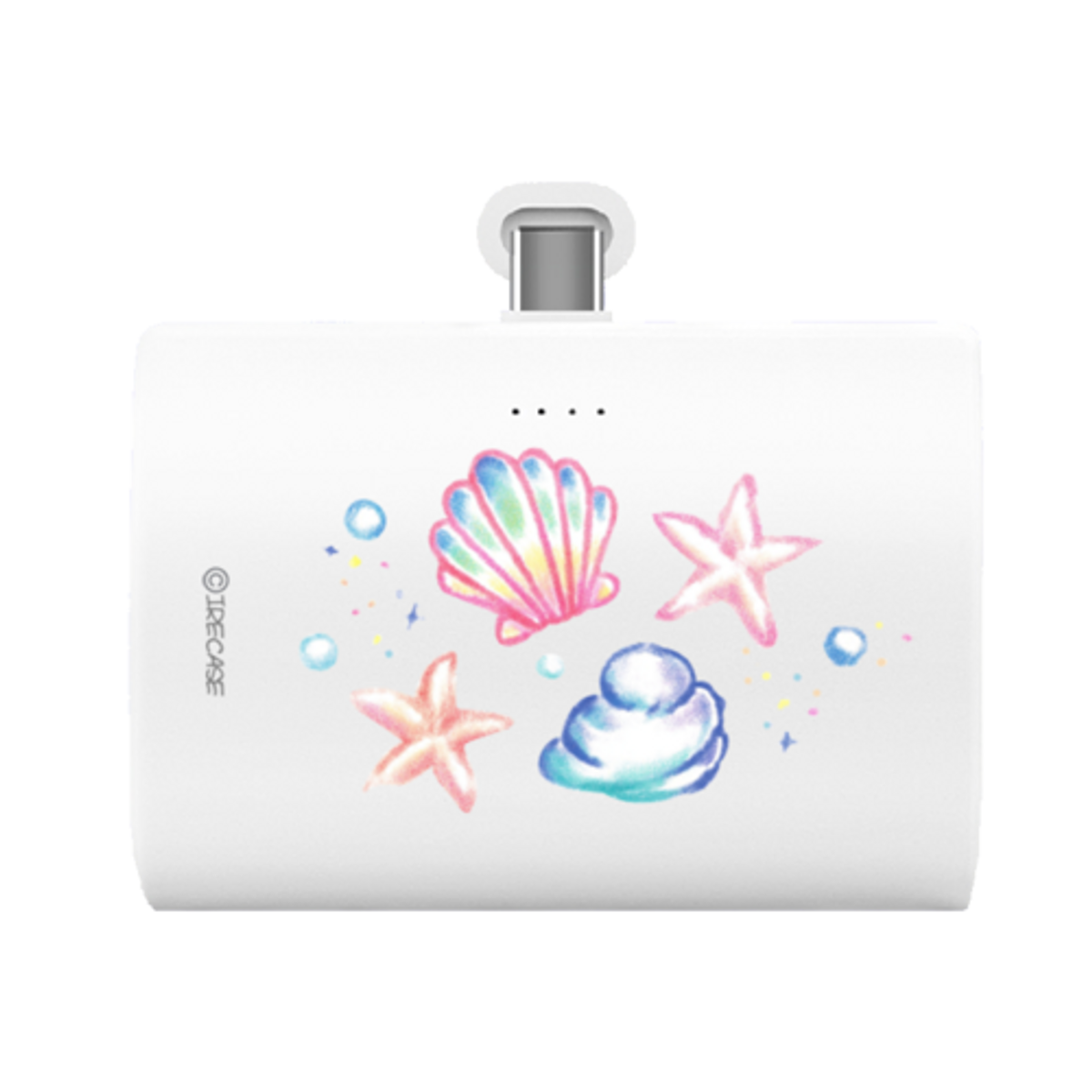 이레케이스앤굿즈(IRECASEGOODS) BZ 조개껍질 아이폰 갤럭시 듀얼 도킹 보조배터리 10000mah