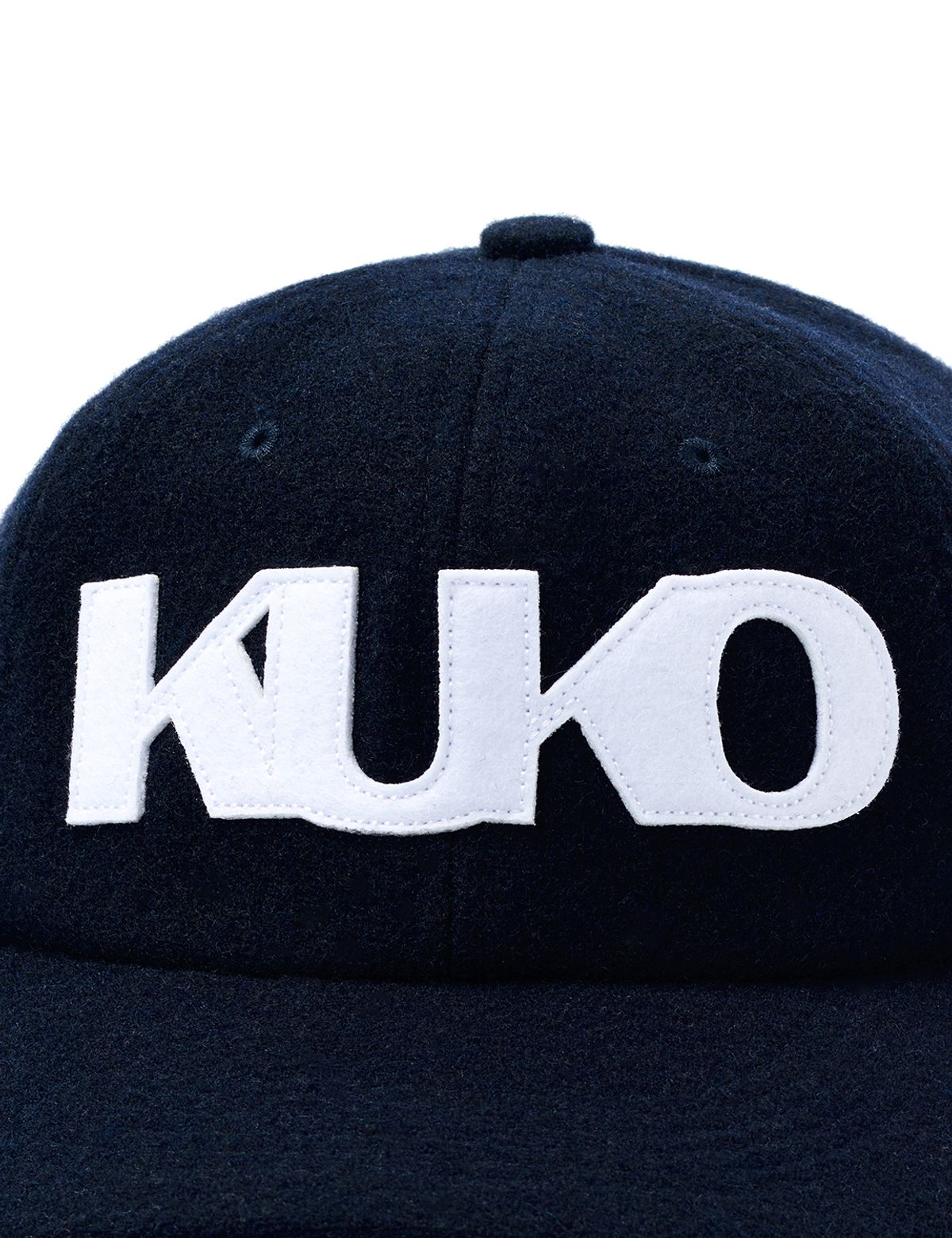 쿠코(KUKO) 쿠코 심볼 울 캡_네이비