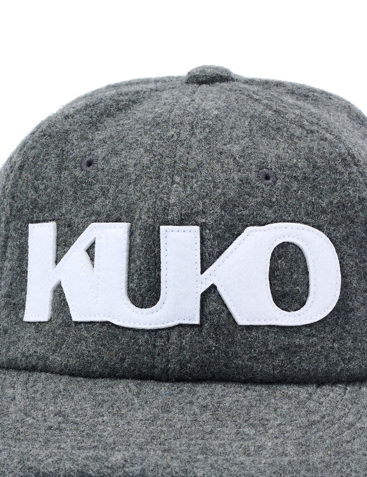 쿠코(KUKO) 쿠코 심볼 울 캡_그레이