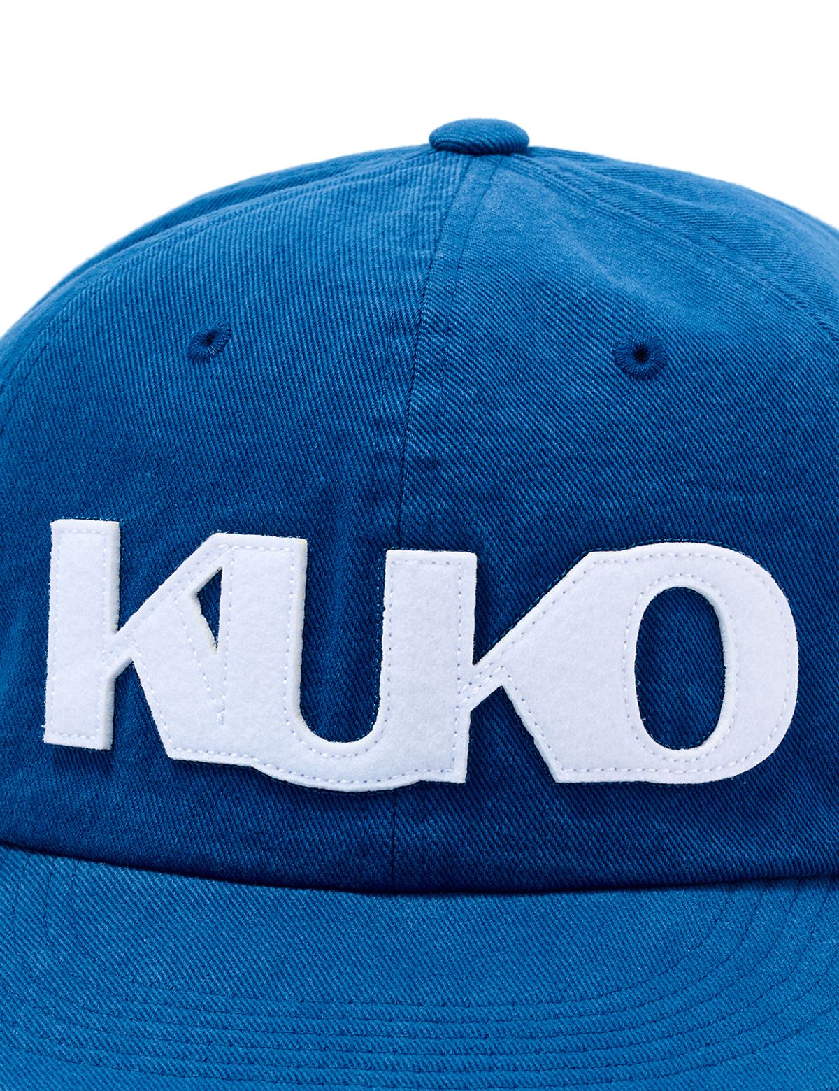 쿠코(KUKO) 쿠코 심볼 6패널 캡_블루
