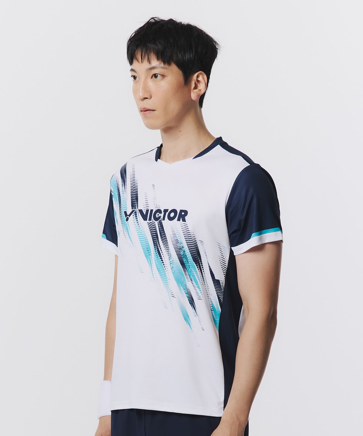 빅터(VICTOR) SWIFT EDGE 배드민턴 남성 티셔츠 (VT25CGW028M)