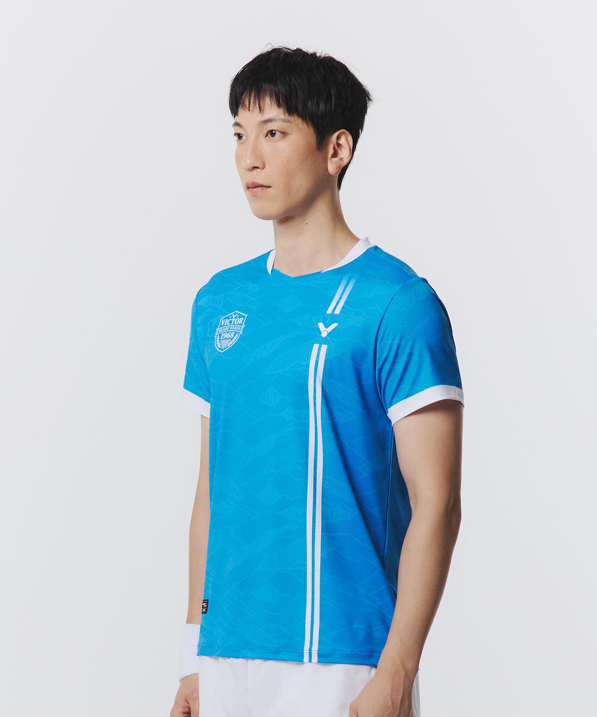 빅터(VICTOR) SUMMIT TONE 배드민턴 남성 티셔츠 (VT25CGW033M)