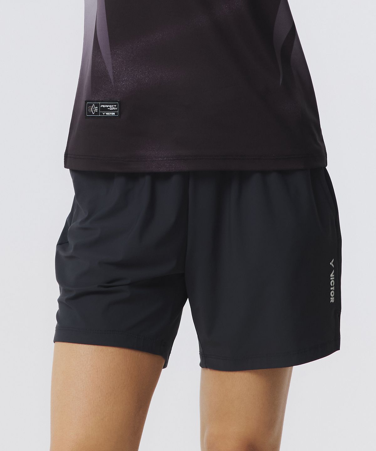 빅터(VICTOR) STREAMLINE LONG SHORTS 배드민턴 여성 반바지 (VT25CPS003F)