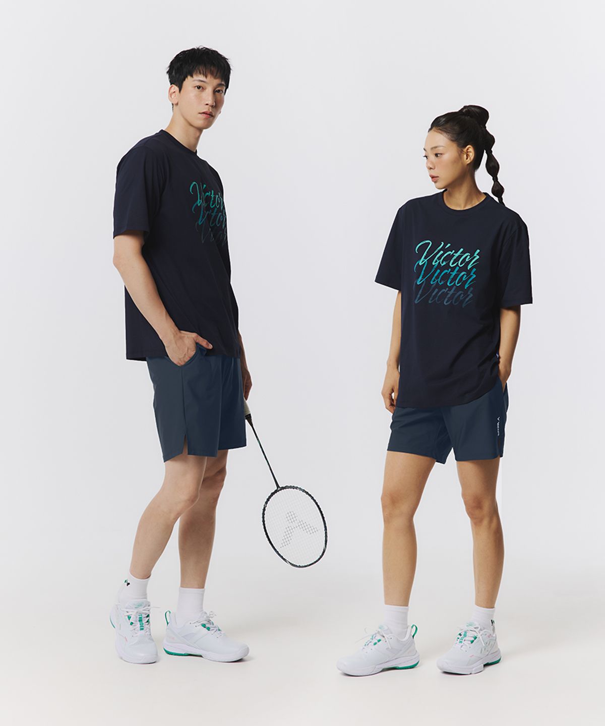 빅터(VICTOR) STREAMLINE LONG SHORTS 배드민턴 남성 반바지 (VT25CPS003M)