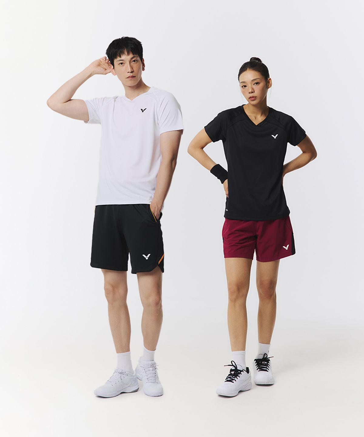 빅터(VICTOR) CLEANCUT TRAINING 배드민턴 여성 반팔 티셔츠 (VT25CTS003F)