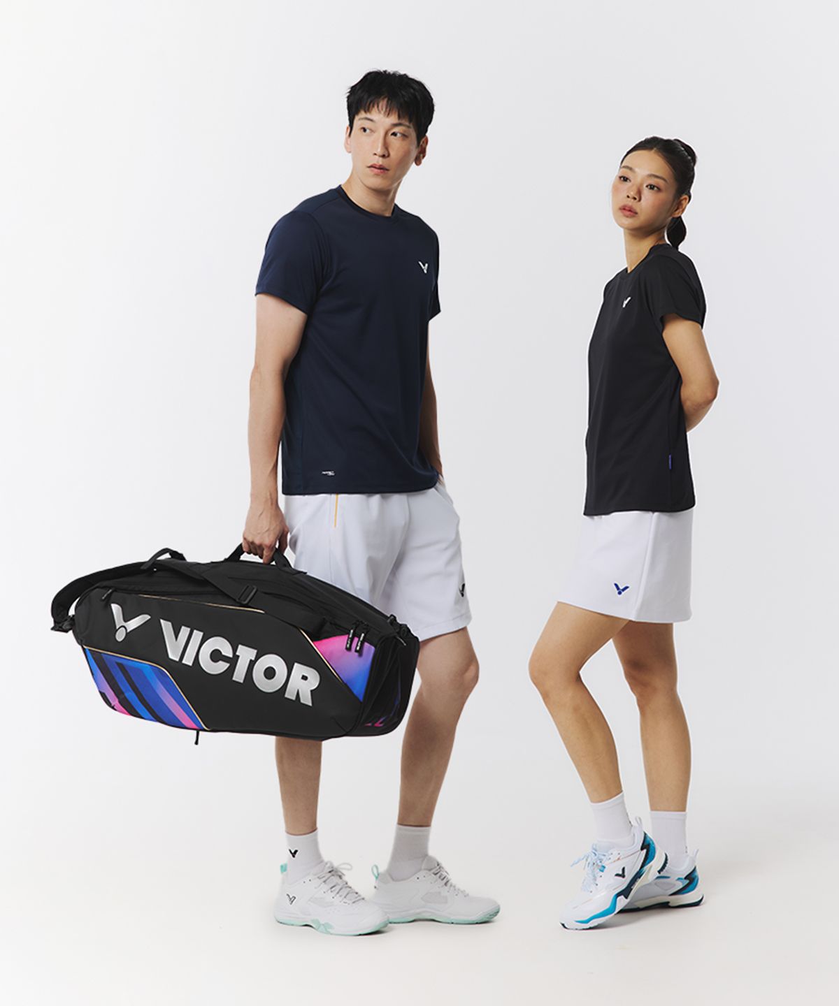 빅터(VICTOR) ESSENTIAL LINE 배드민턴 여성 반팔 티셔츠 (VT25CTS004F)