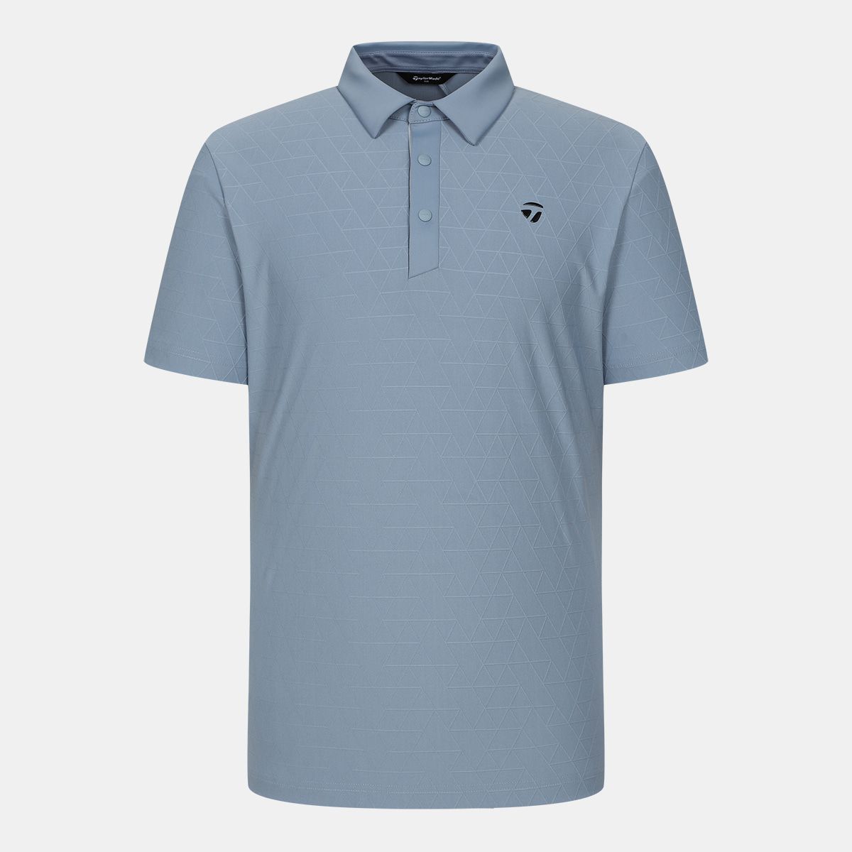 테일러메이드 어패럴(TAYLORMADE APPAREL) 남성 고신축 자카드 카라 반팔 티셔츠 TTO-31HG41-940