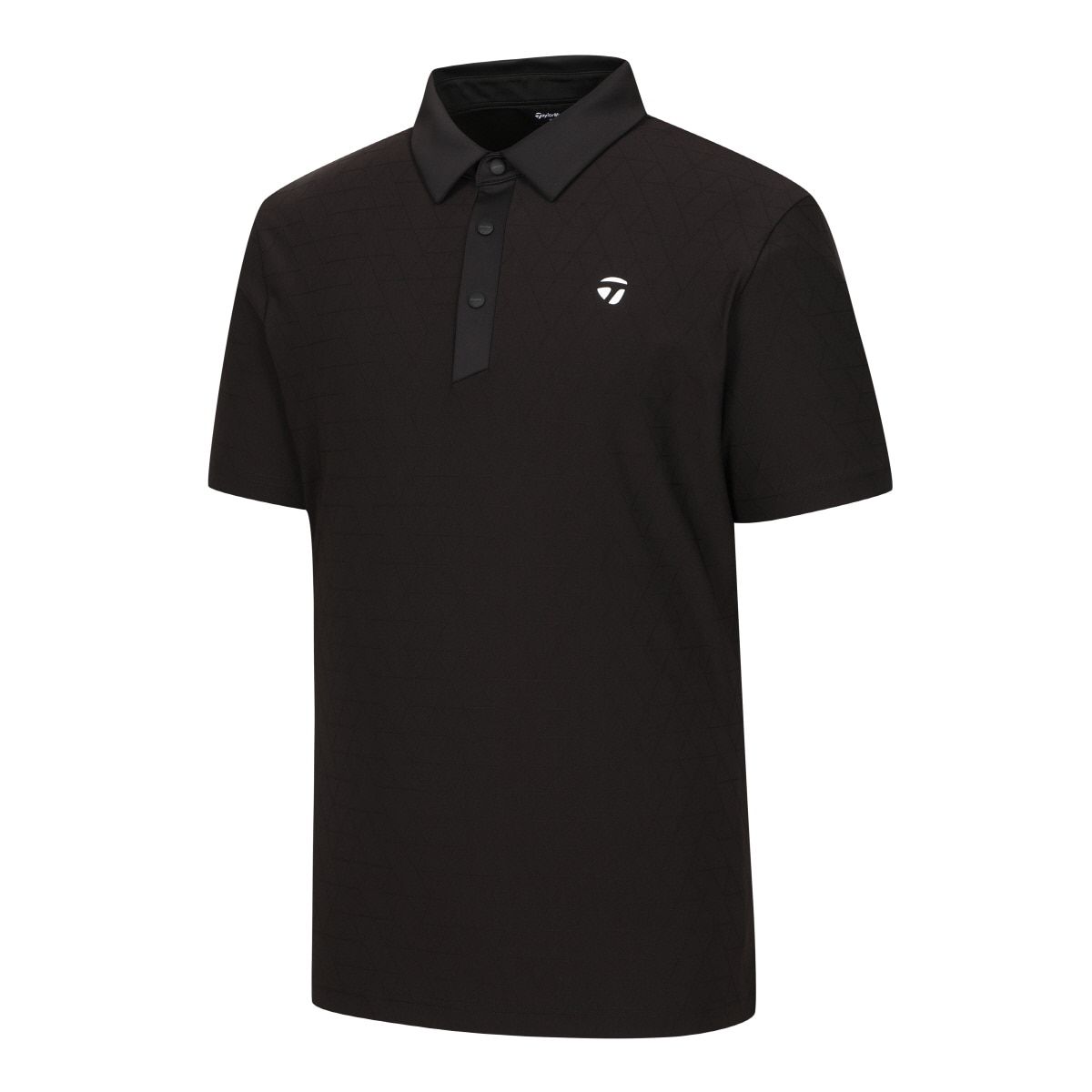 테일러메이드 어패럴(TAYLORMADE APPAREL) 남성 고신축 자카드 카라 반팔 티셔츠 TTO-31HG41-199