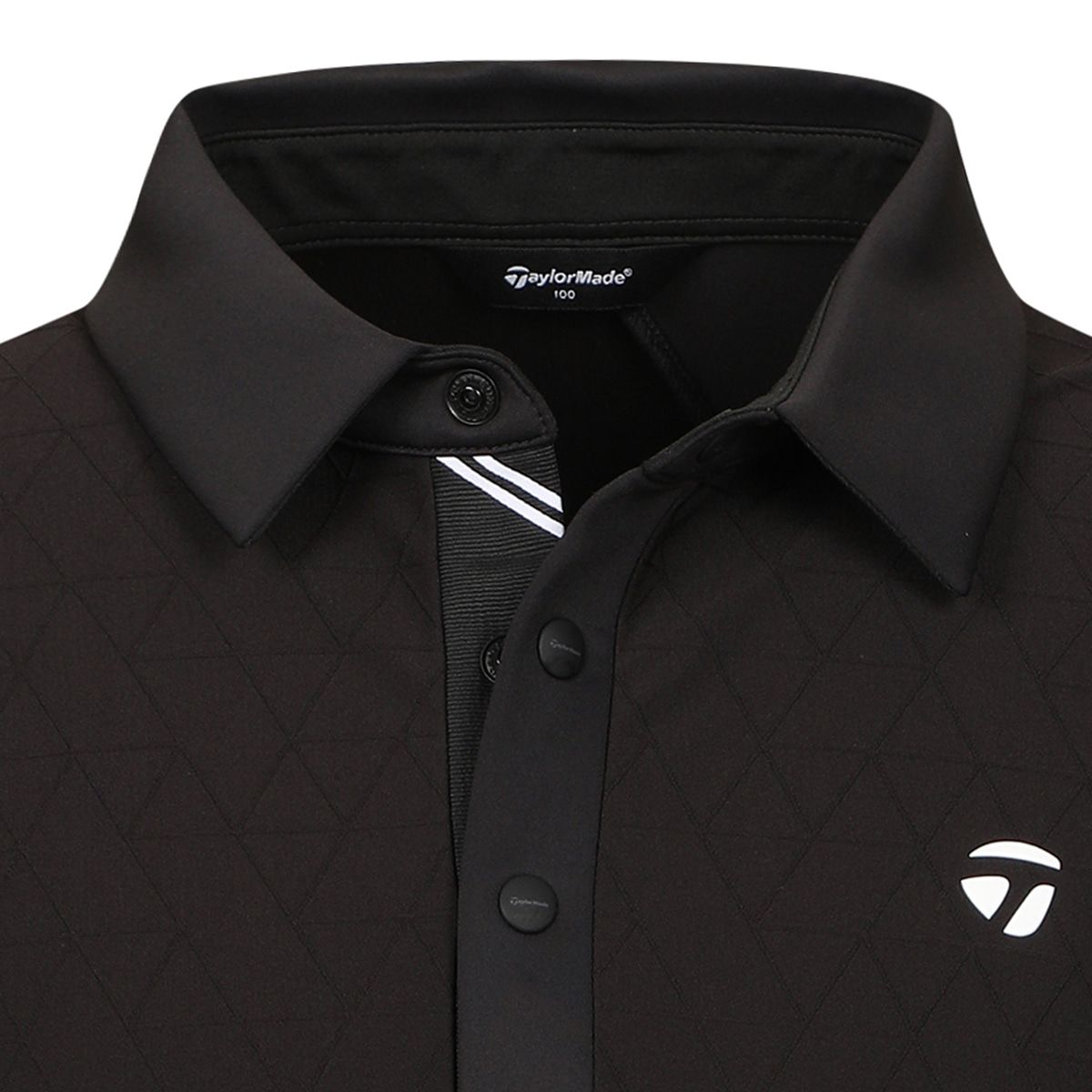 테일러메이드 어패럴(TAYLORMADE APPAREL) 남성 고신축 자카드 카라 반팔 티셔츠 TTO-31HG41-199