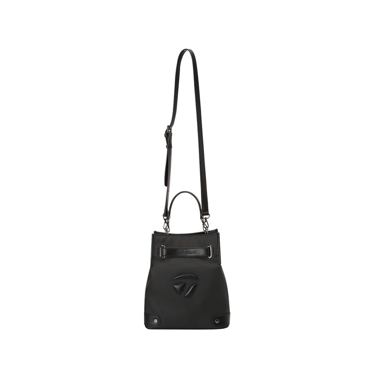 테일러메이드 어패럴(TAYLORMADE APPAREL) 여성 엠보 로고 버킷백 TBO-F6HG94-199
