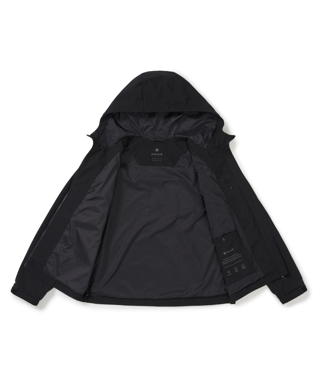 스노우피크 어패럴(SNOWPEAK APPAREL) 2L 여성 티타닉 바람막이 (S25FWTWB31) Black