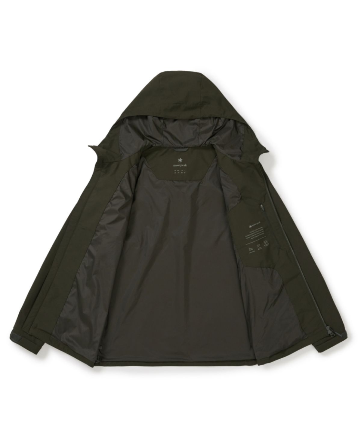 스노우피크 어패럴(SNOWPEAK APPAREL) 2L 티타닉 바람막이 (S25FMTWB30) Dark Green
