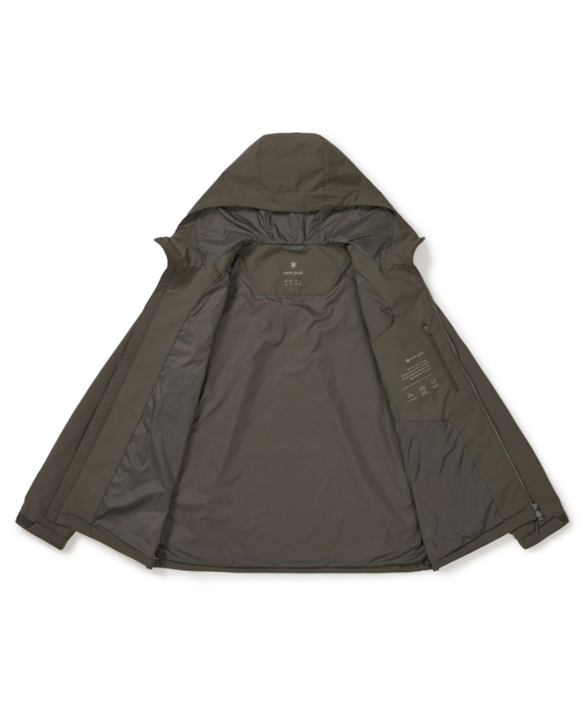 스노우피크 어패럴(SNOWPEAK APPAREL) 2L 티타닉 바람막이 (S25FMTWB30) Dark Khaki