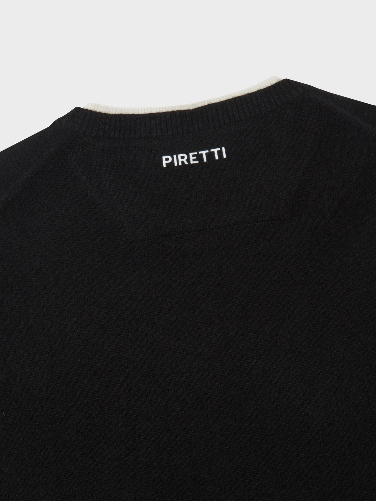 피레티(PIRETTI) 사보나 캐시미어 크루넥 M_Black