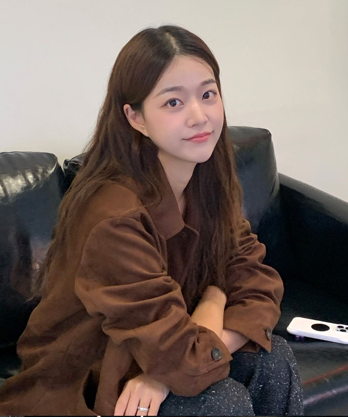 마인드브릿지 우먼(MIND BRIDGE WOMEN) [W]스웨이드 하프 자켓
