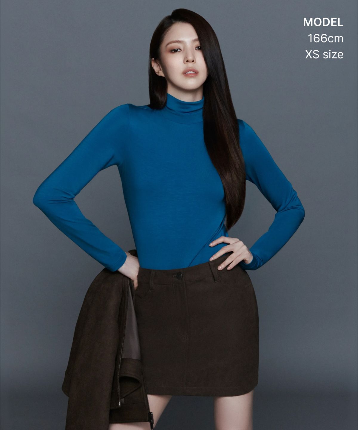 무신사 스탠다드 우먼(MUSINSA STANDARD WOMAN) 우먼즈 신세틱 스웨이드 미니 스커트 [브라운]