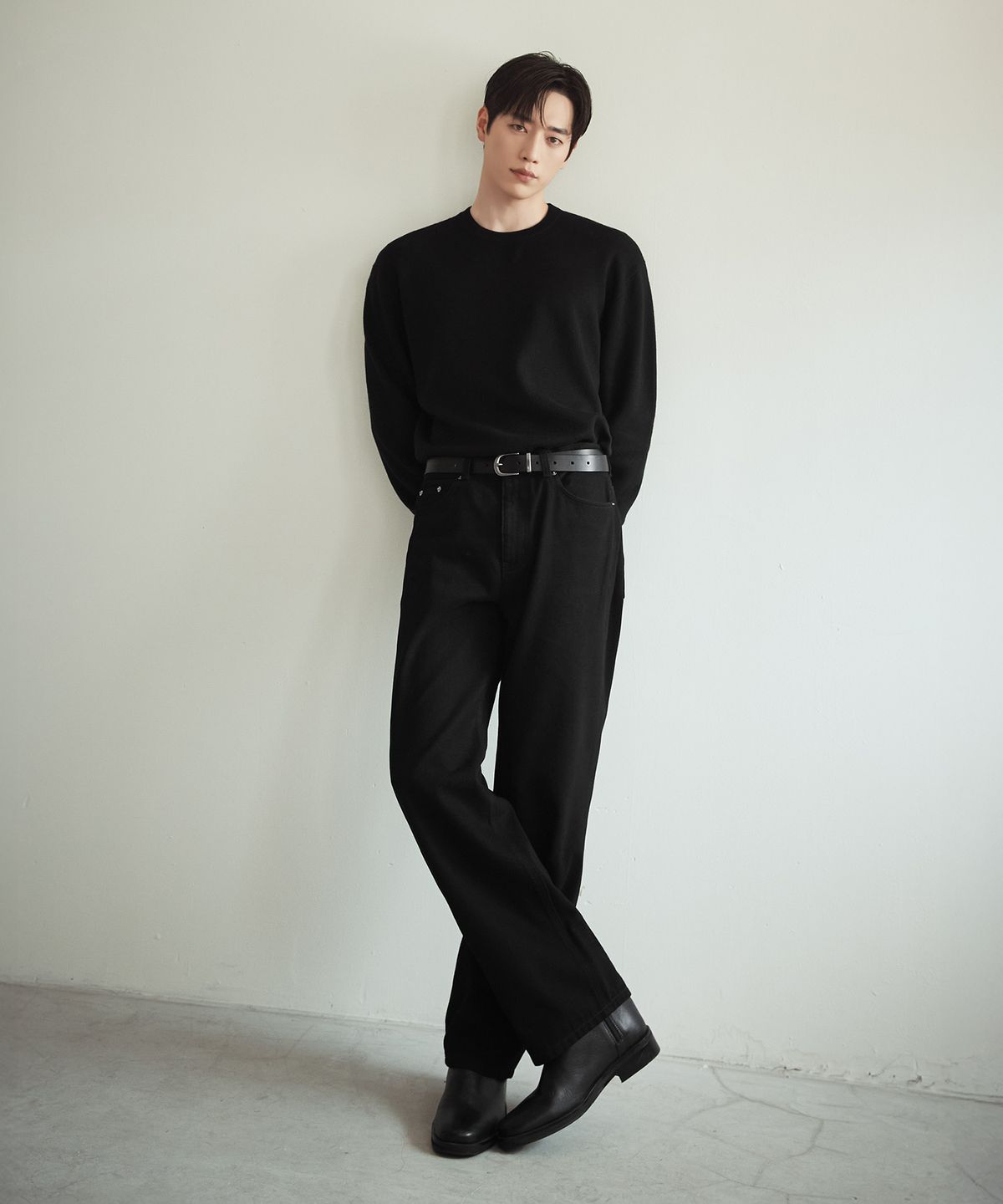 드로우핏(DRAW FIT) 소프트 울 크롭 라운드 니트 [7color]