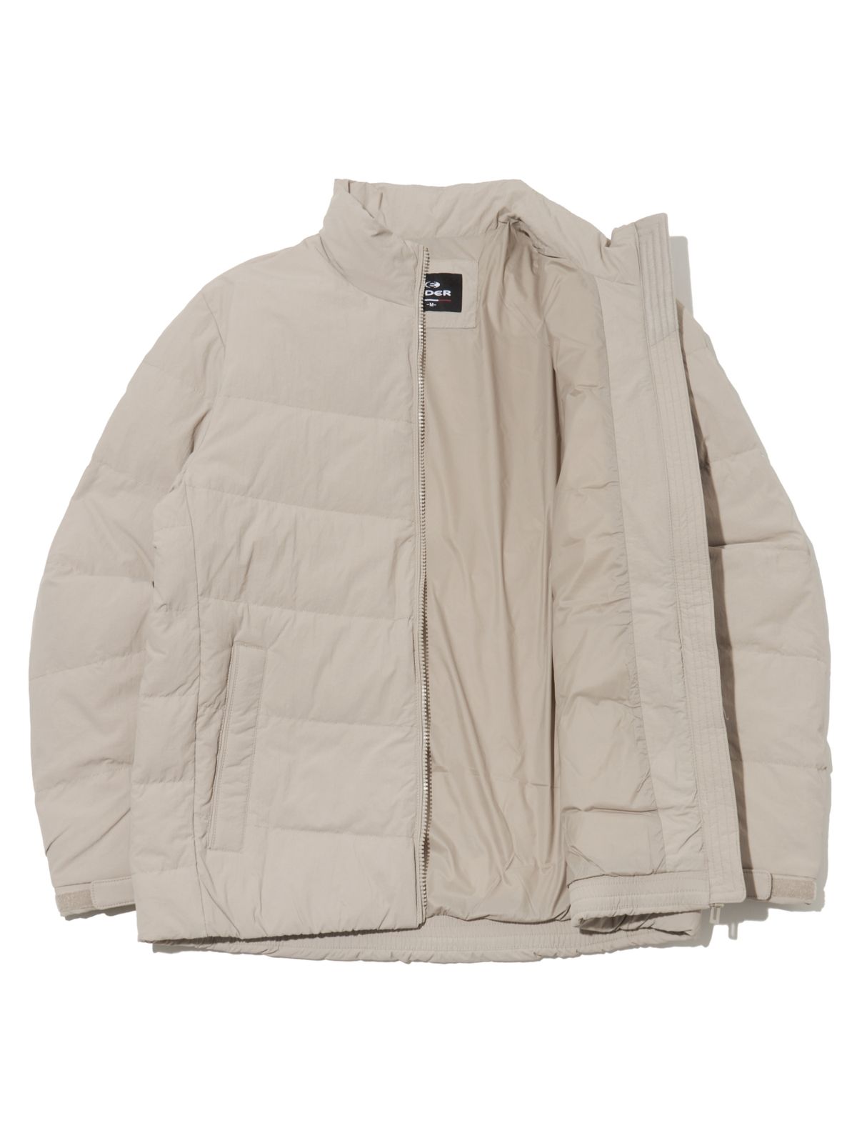아이더(EIDER) POP 베이직 남성 스탠넥 다운 자켓_Light Beige