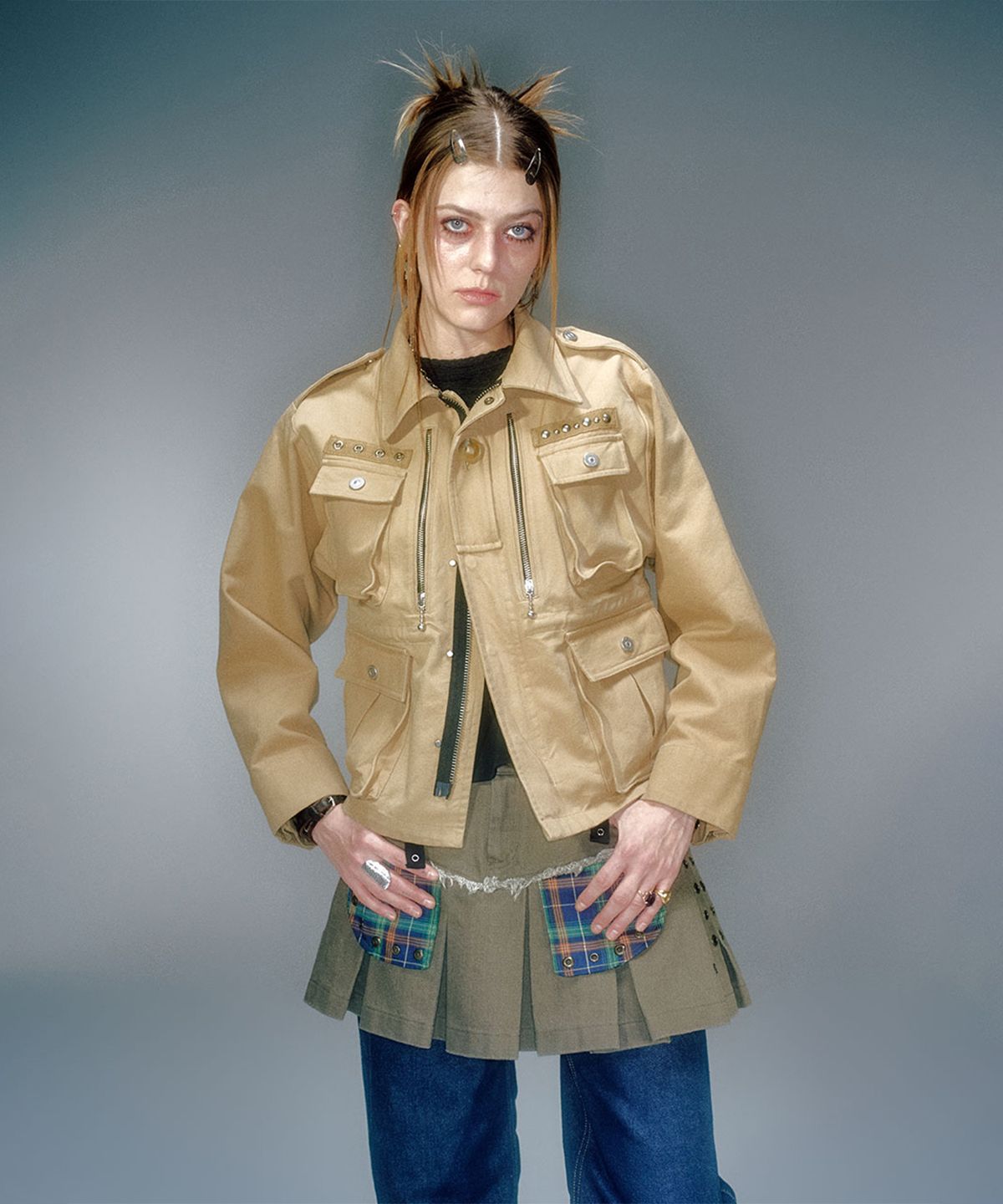 베이컨트 아카이브(VACANT ARCHIVE) DALOT SAFARI JACKET (2COLOR)
