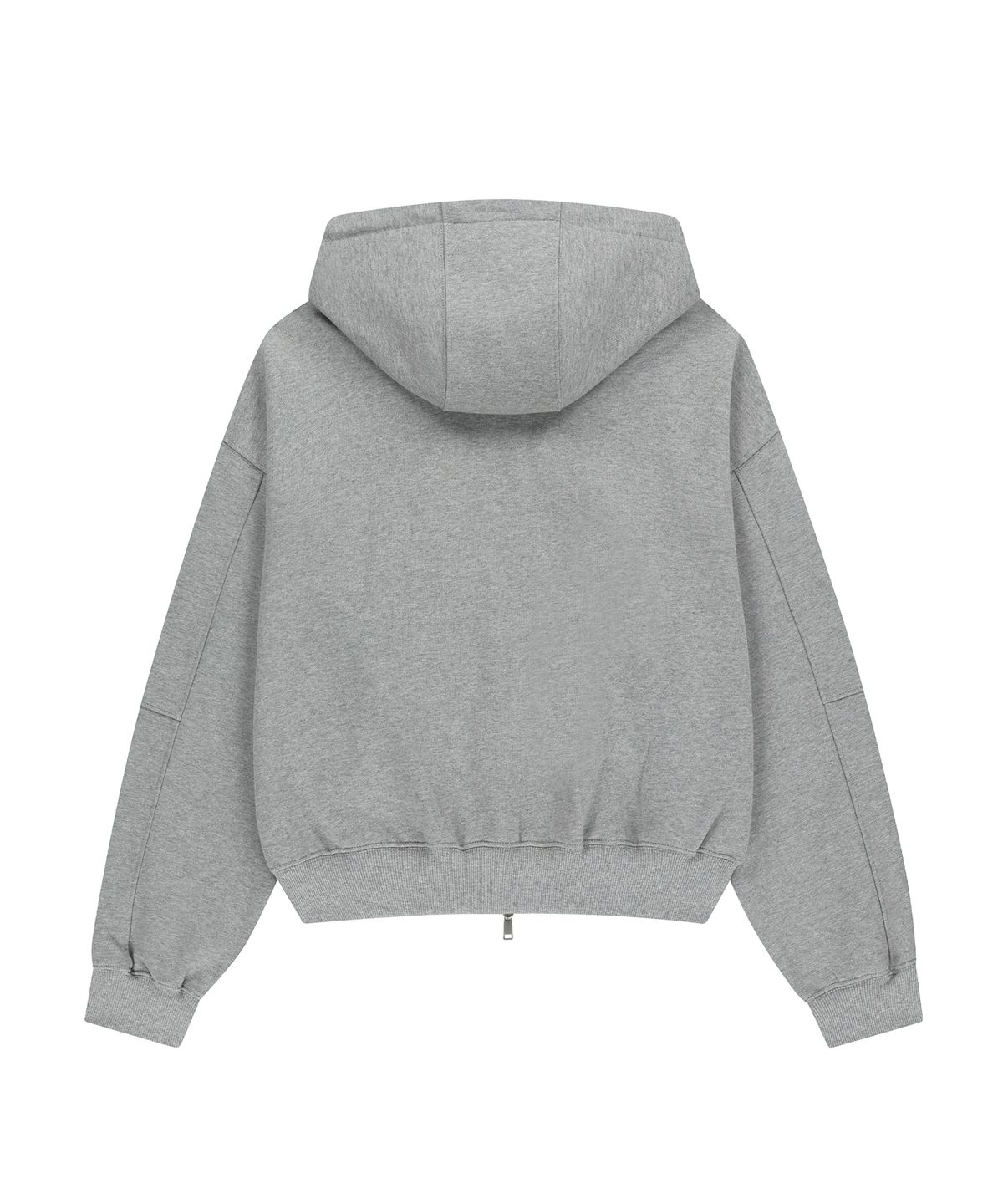 샌드릭(SANDRIC) OVERFIT HOOD ZIP UP_MELANGE GREY