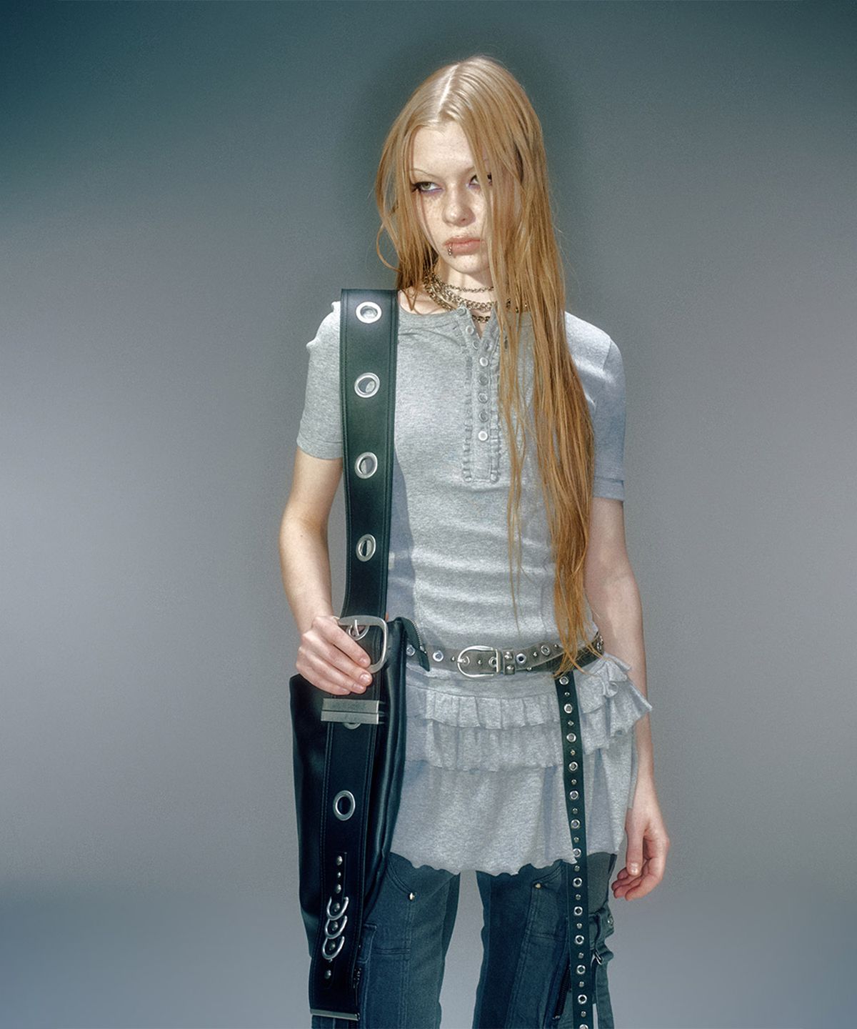 베이컨트 아카이브(VACANT ARCHIVE) PONIA PRILL LAYERED ONEPIECE (3COLOR)