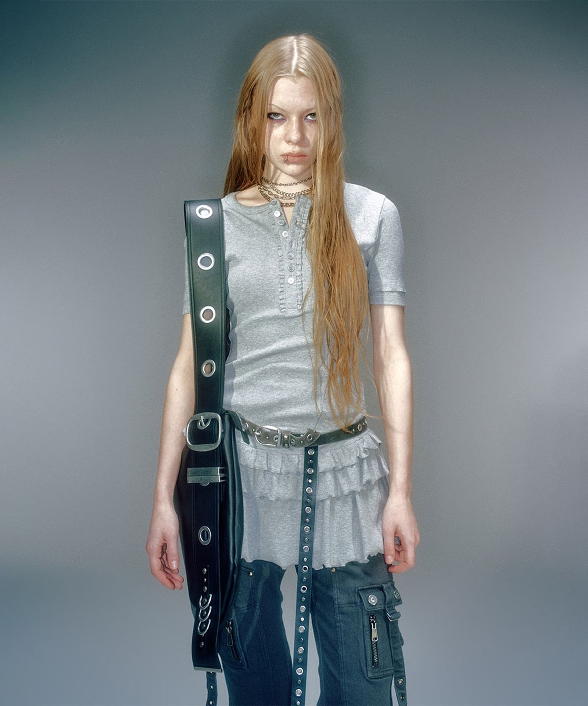베이컨트 아카이브(VACANT ARCHIVE) PONIA PRILL LAYERED ONEPIECE (3COLOR)