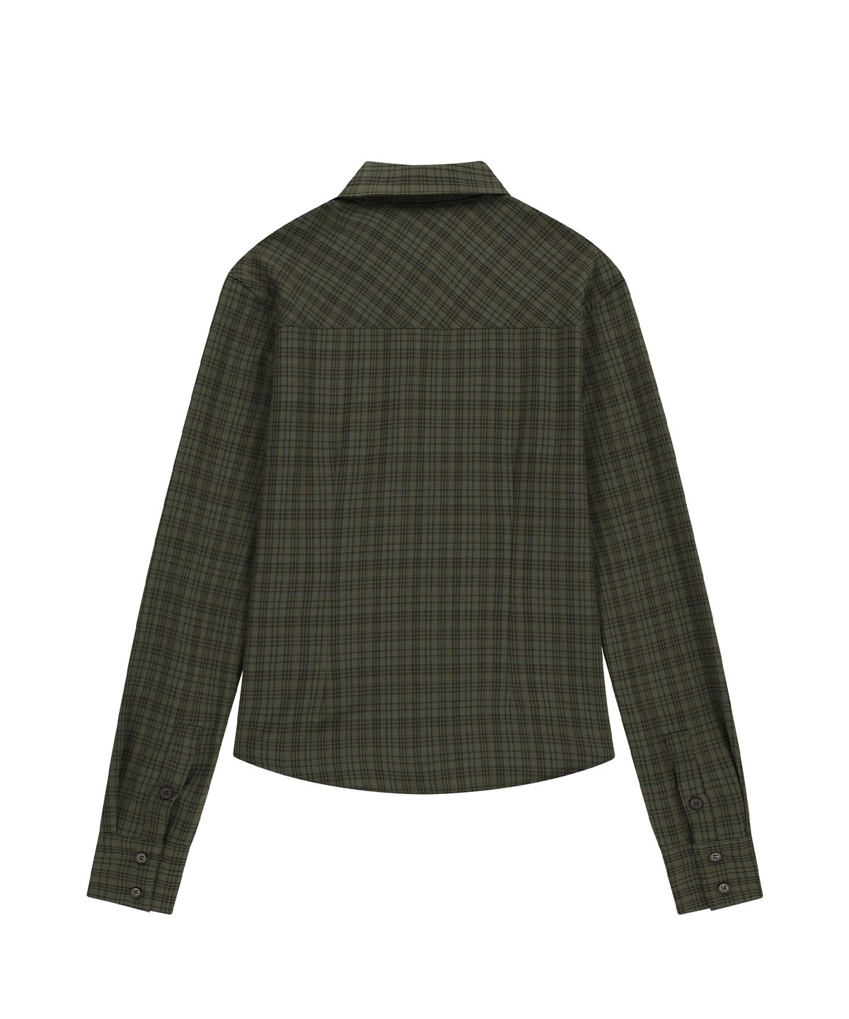 샌드릭(SANDRIC) STANDARD CHECK SHIRT_KHAKI