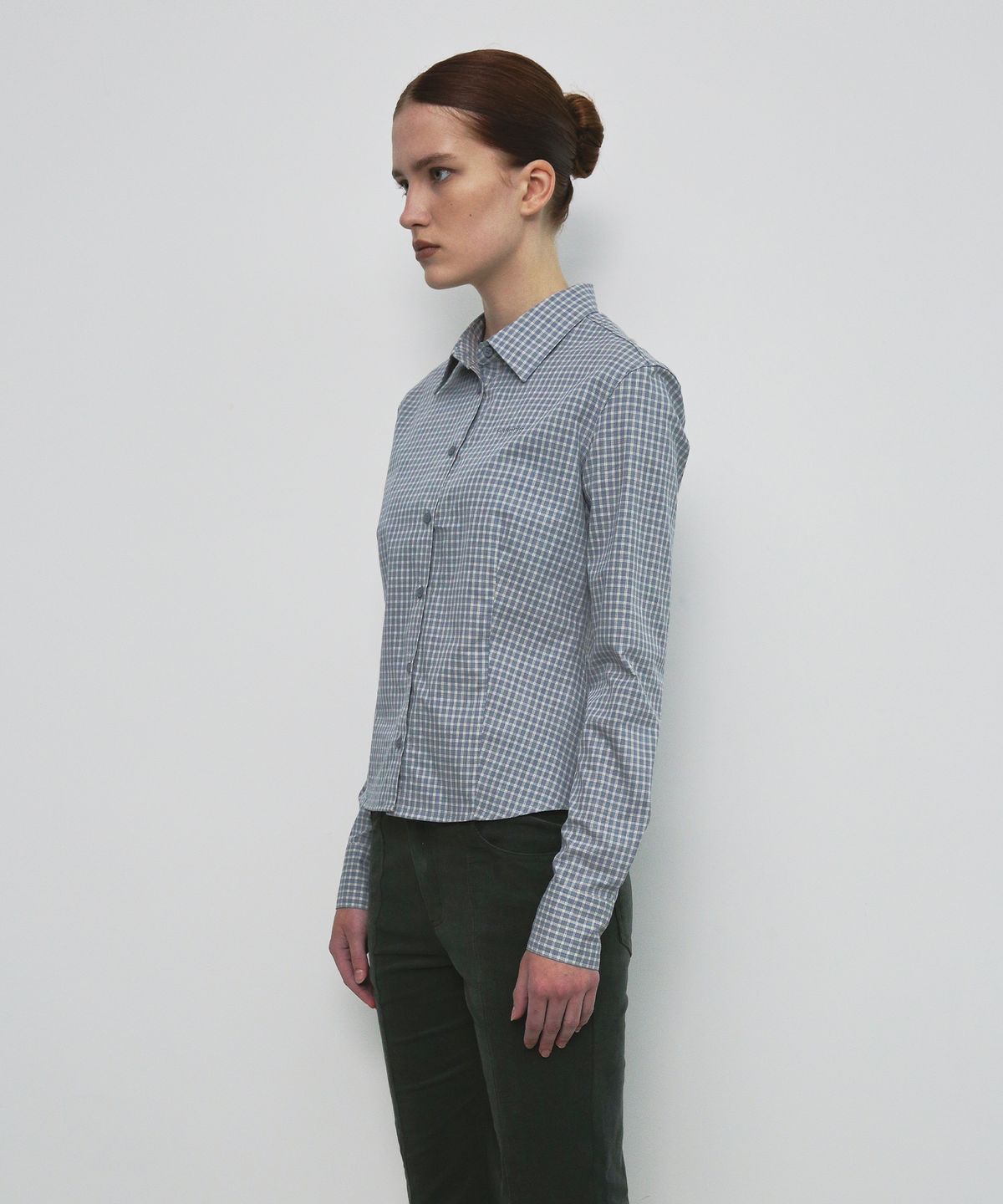 샌드릭(SANDRIC) STANDARD CHECK SHIRT_SKY BLUE
