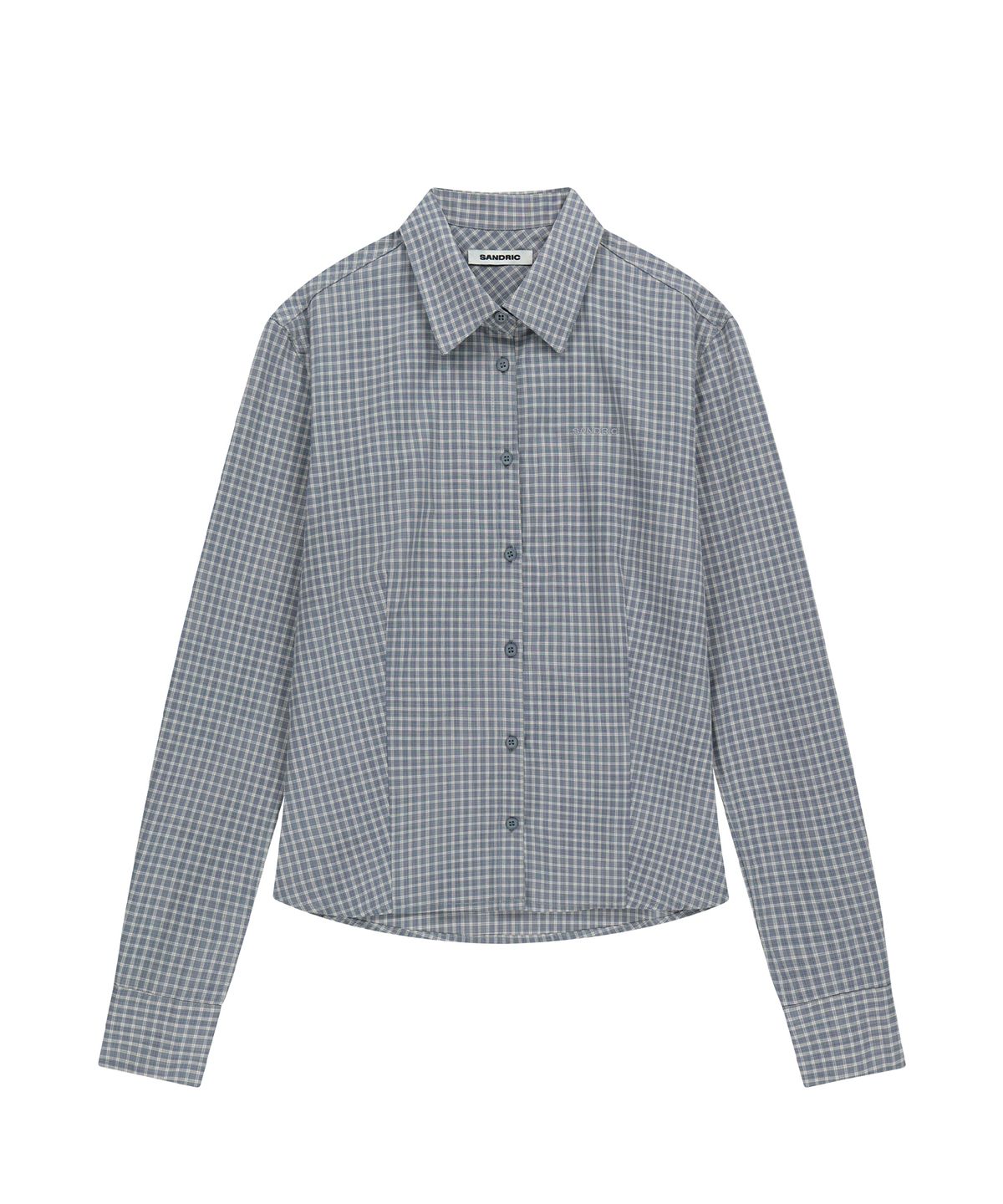 샌드릭(SANDRIC) STANDARD CHECK SHIRT_SKY BLUE